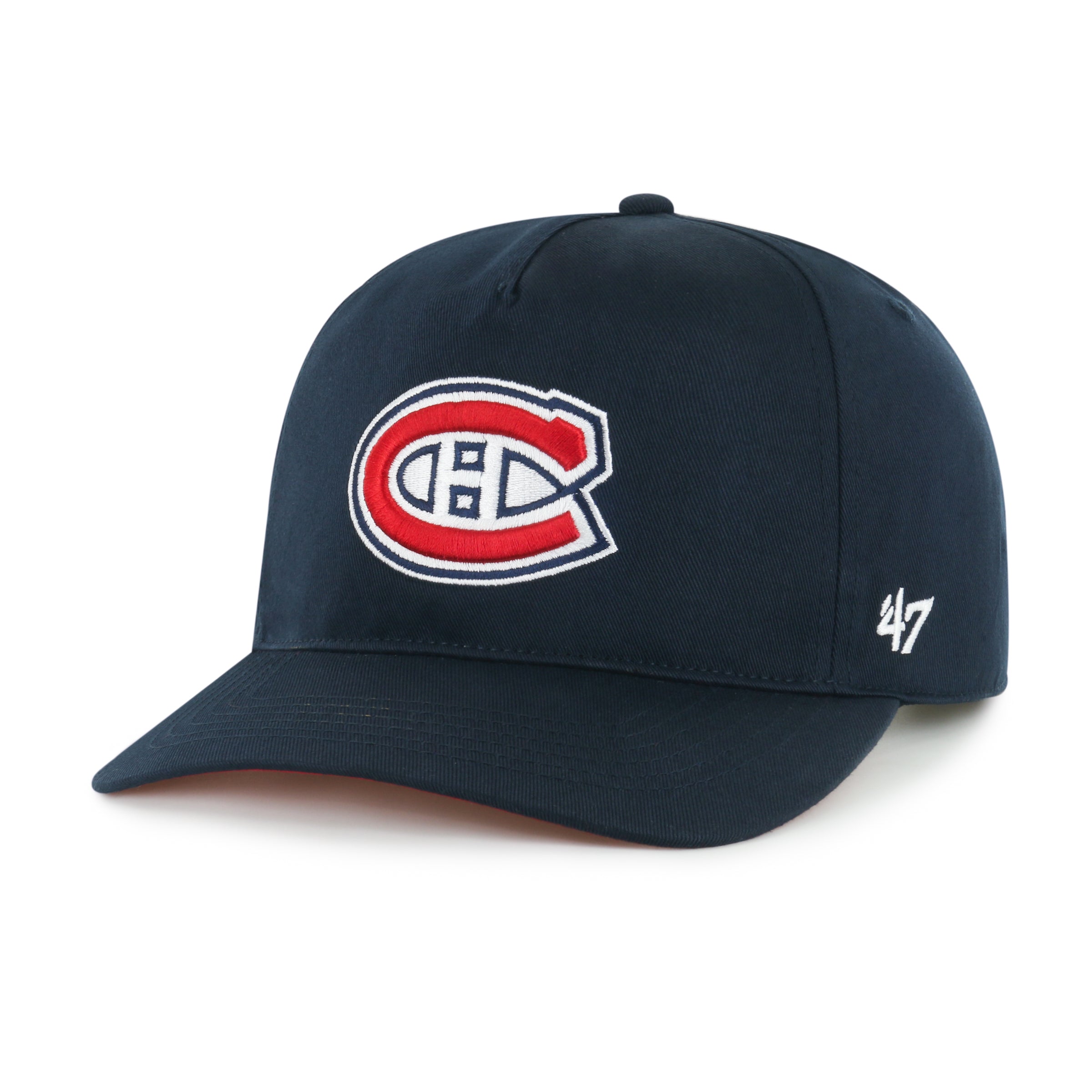 Casquette réglable noire avec attelage 47 Brand des Canadiens de Montréal LNH pour hommes