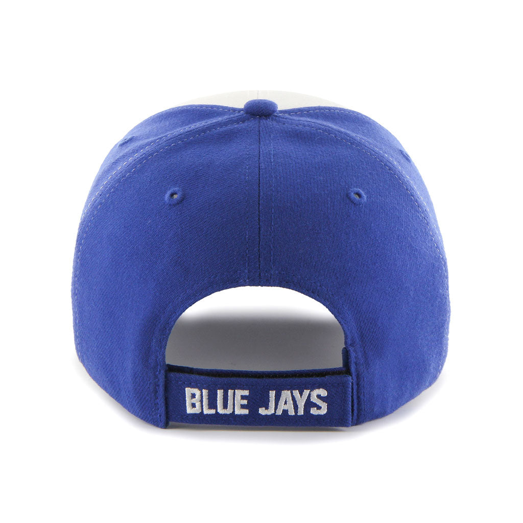 Casquette ajustable MVP blanche/bleue pour homme des Toronto Blue Jays MLB 47 Brand