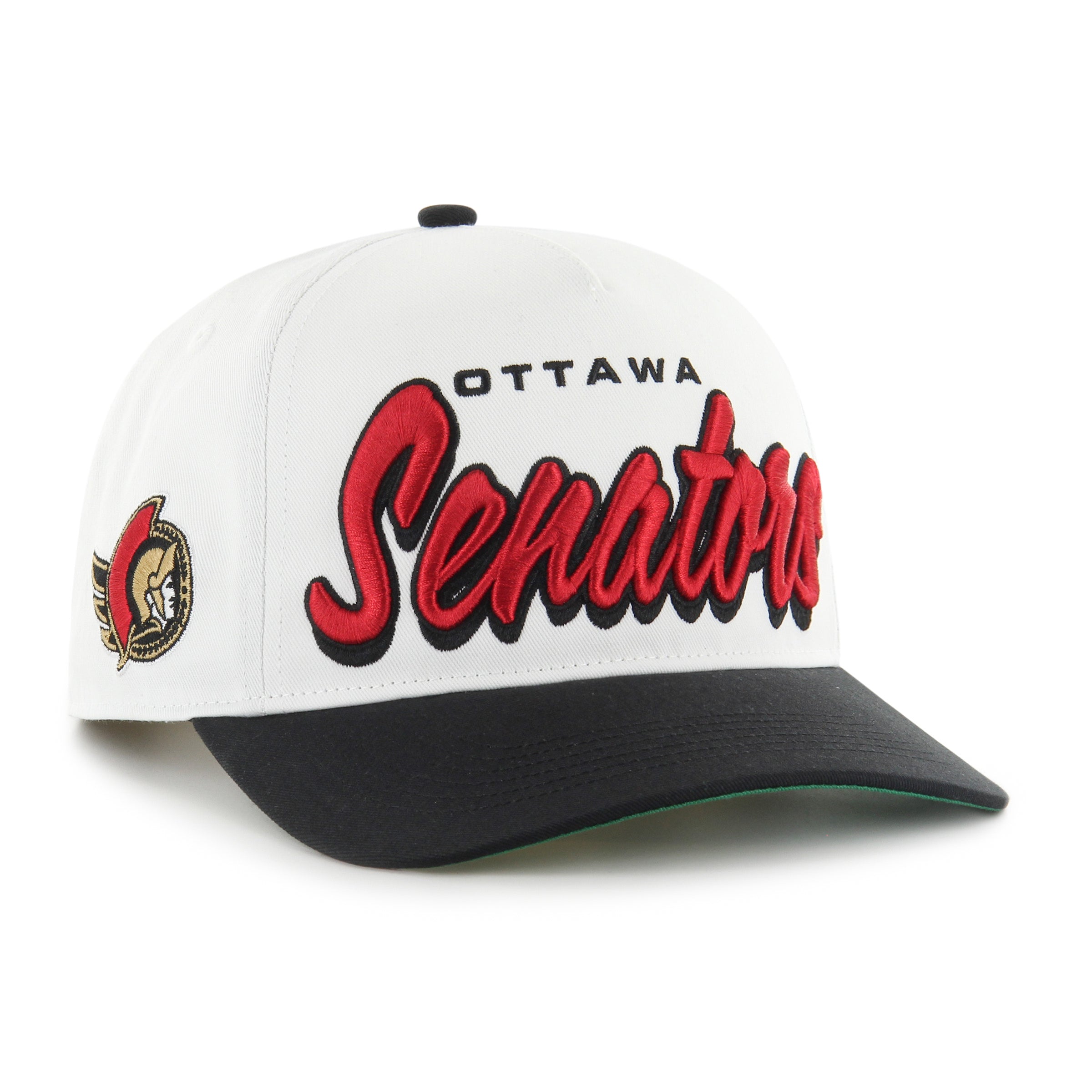 Ottawa Senators NHL 47 Brand White Men's Drop Shadow Hitch Snapback Hat