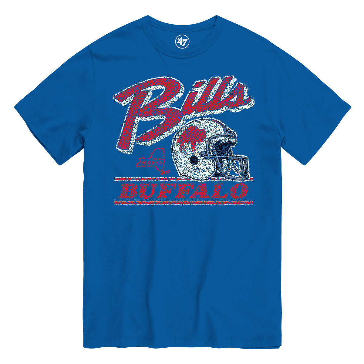 Buffalo Bills NFL 47 Brand Men's Royal Blue Fly By T-Shirt