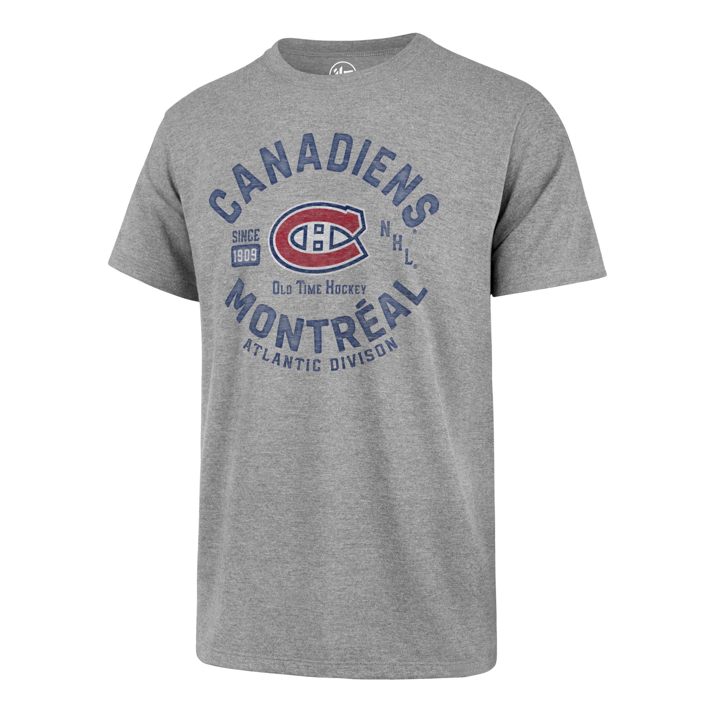 Montreal Canadiens NHL 47 Brand Men's Athletic Grey Dangle T-Shirt