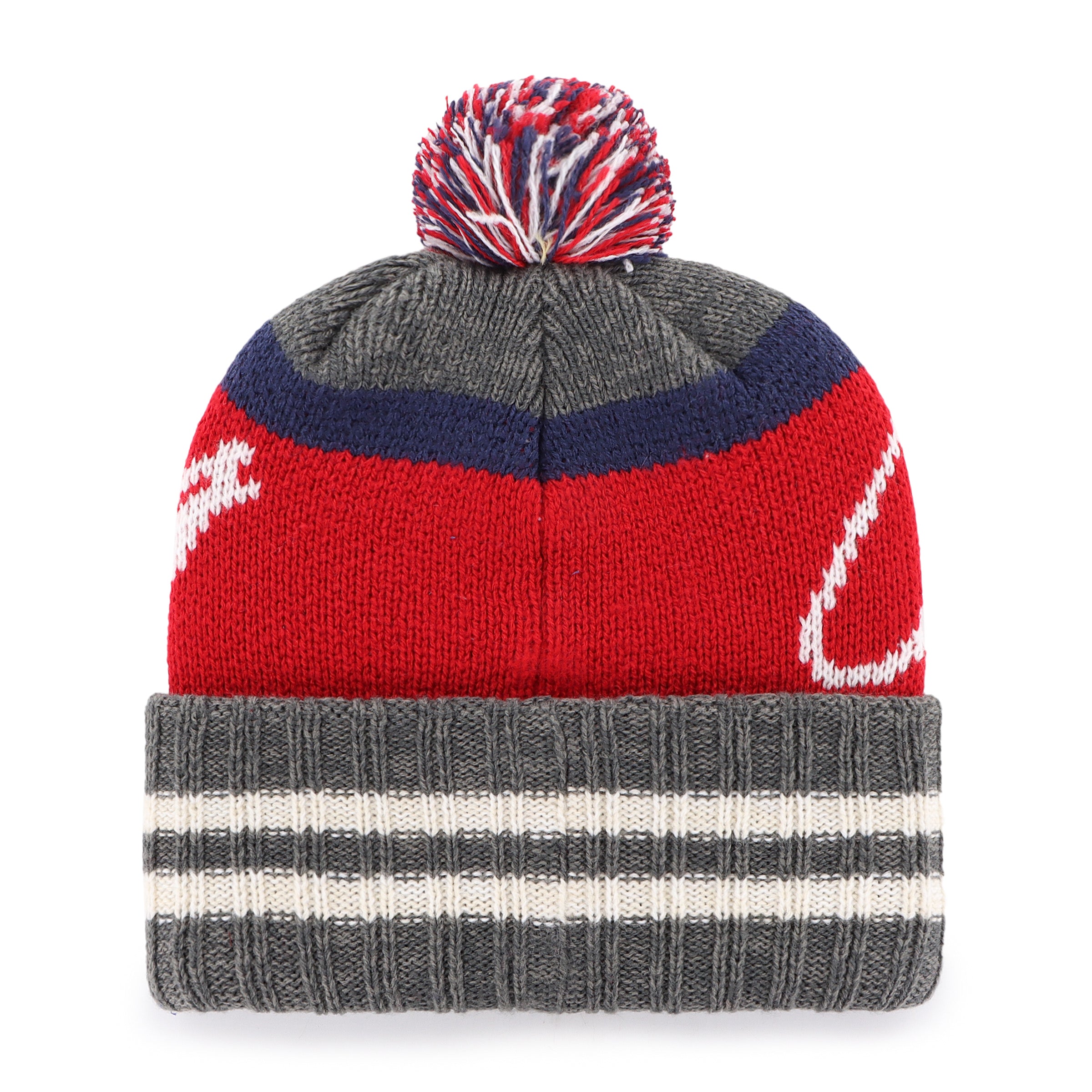 Tricot à pompon hyperbolique gris pour hommes de marque NHL 47 des Canadiens de Montréal