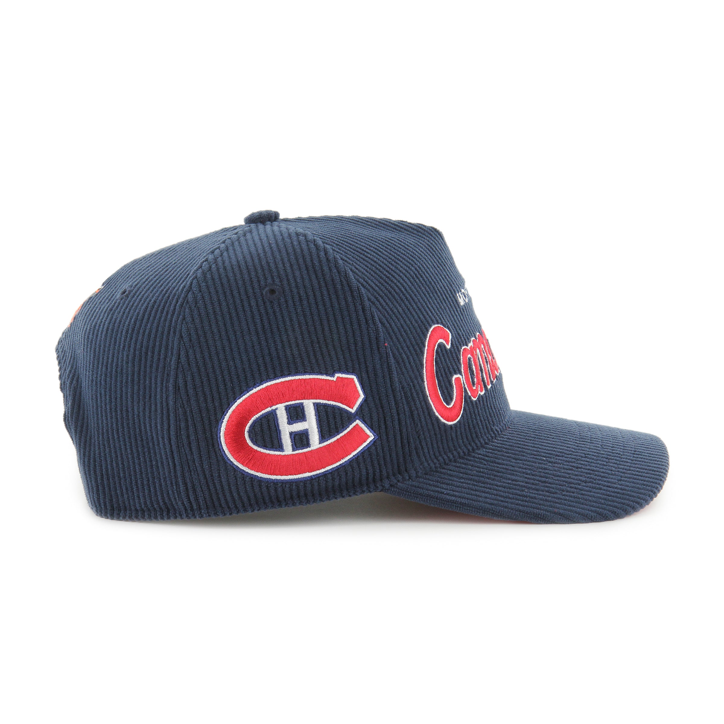 Casquette ajustable en corde Crosstown 1945 bleu marine pour homme des Canadiens de Montréal LNH 47 Brand