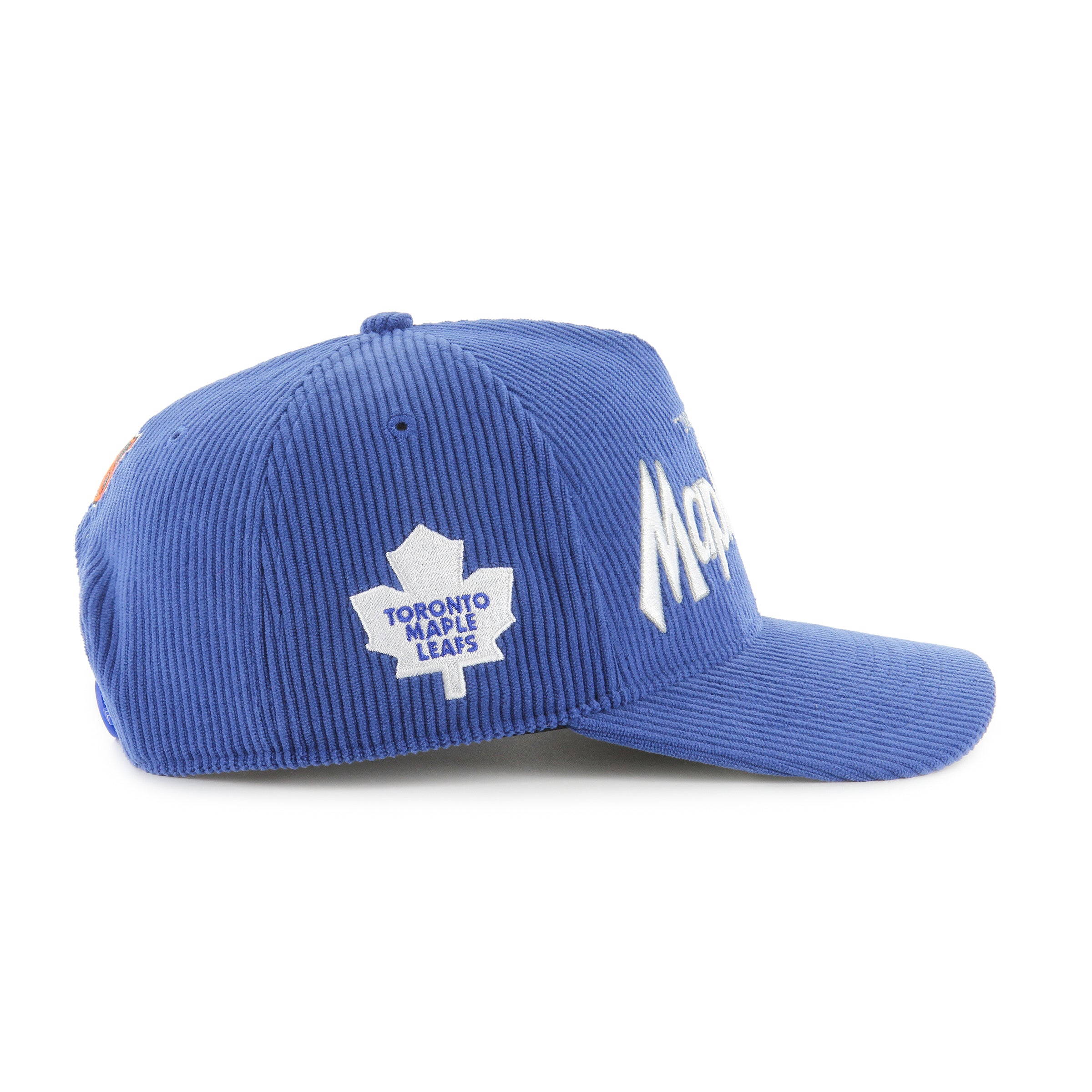 Toronto Maple Leafs NHL 47 Brand Men's Royal Crosstown Cord Arch Adjustable Hat