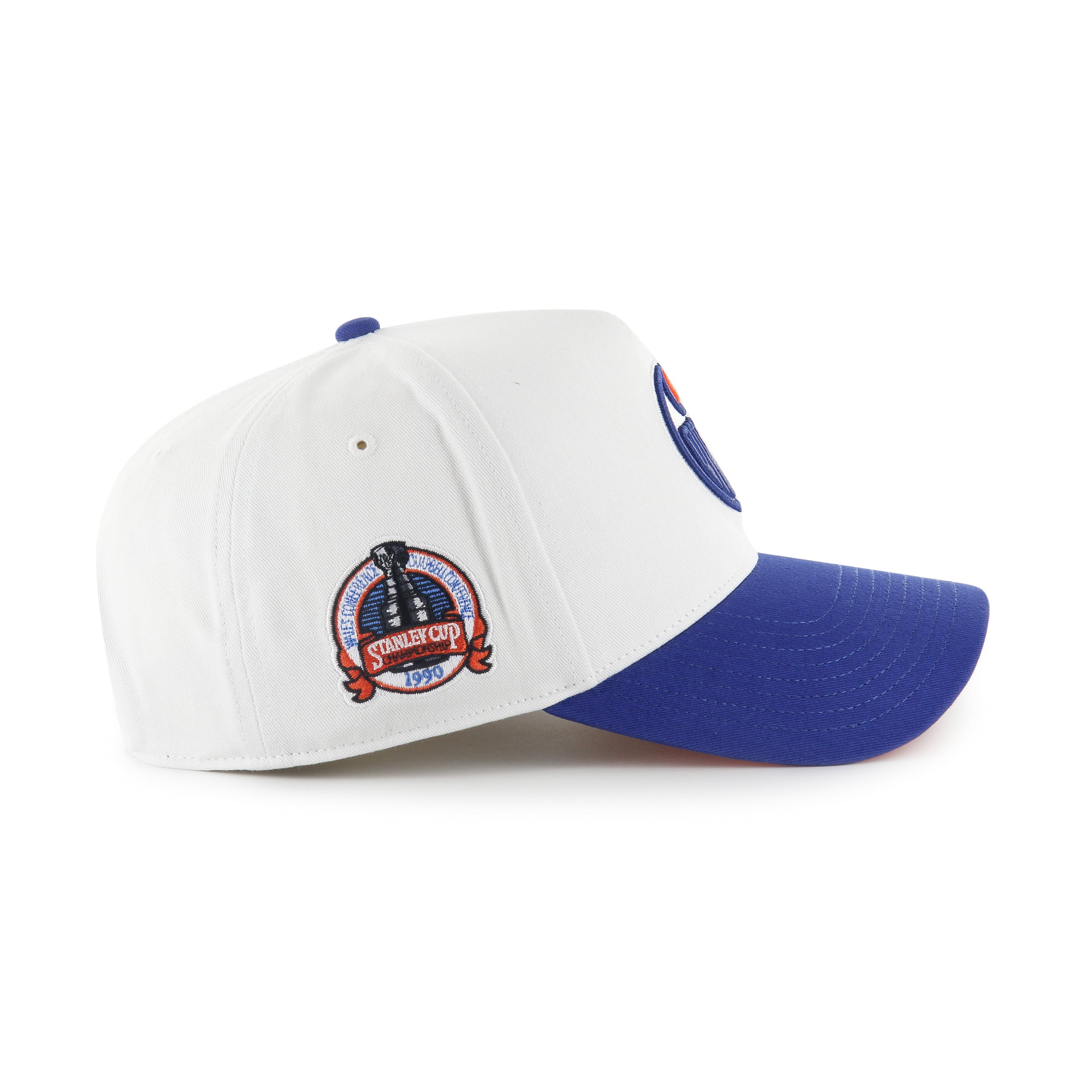 Edmonton Oilers NHL 47 Brand Men's Whiteout MVP Sure Shot Snapback