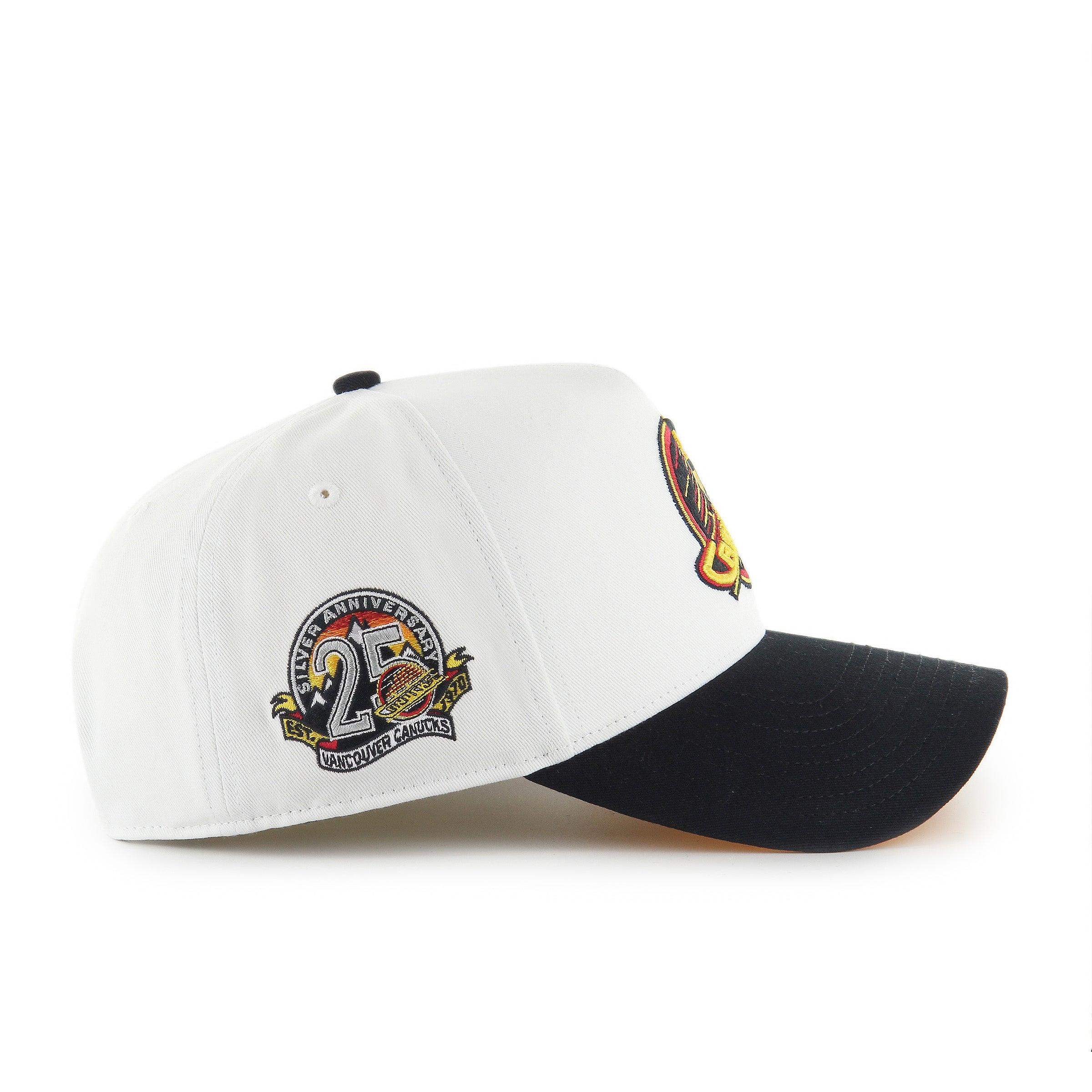 Casquette à visière snapback MVP Sure Shot vintage des Canucks de Vancouver LNH 47 pour homme