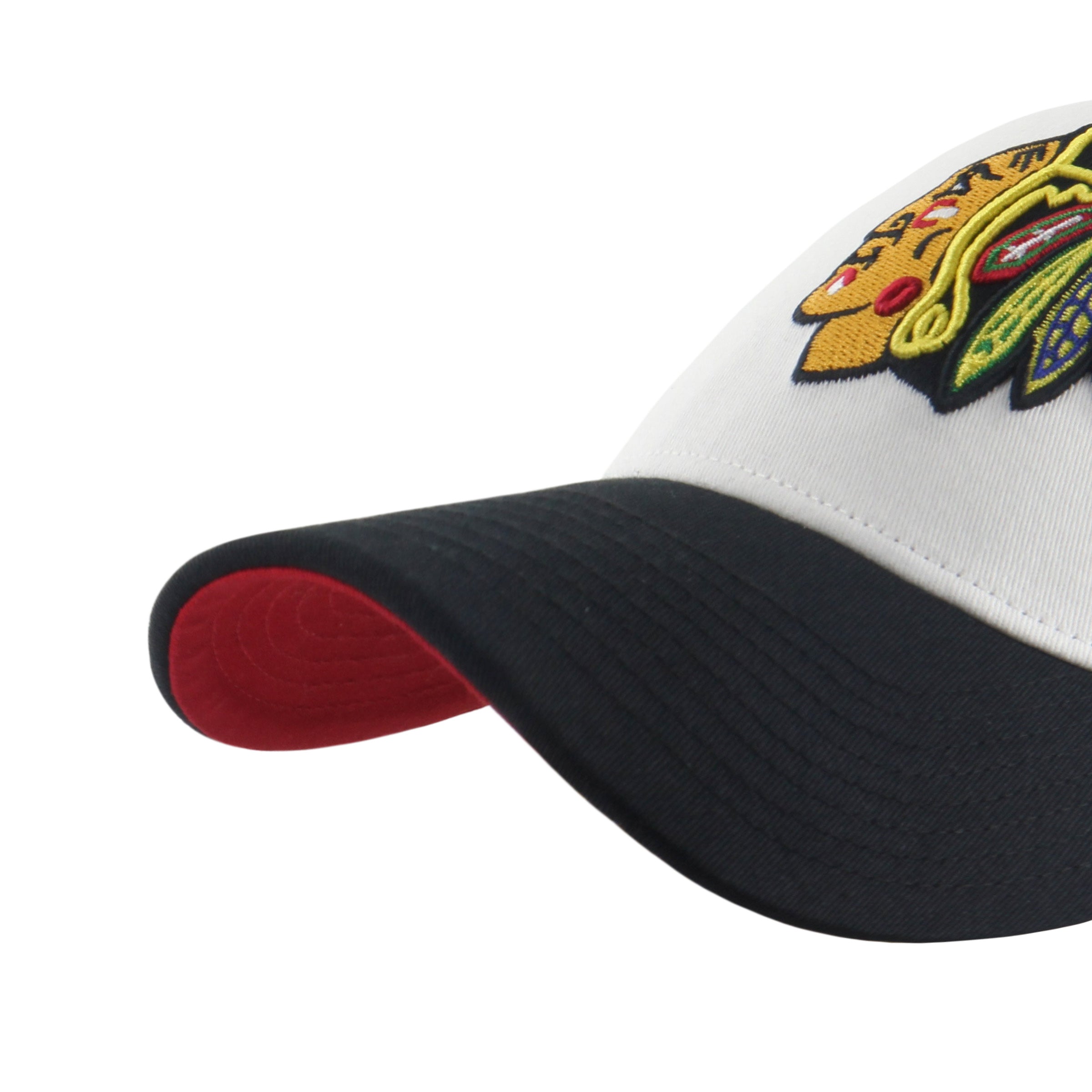 Chicago Blackhawks NHL 47 Brand Men's Whiteout MVP Sure Shot Snapback