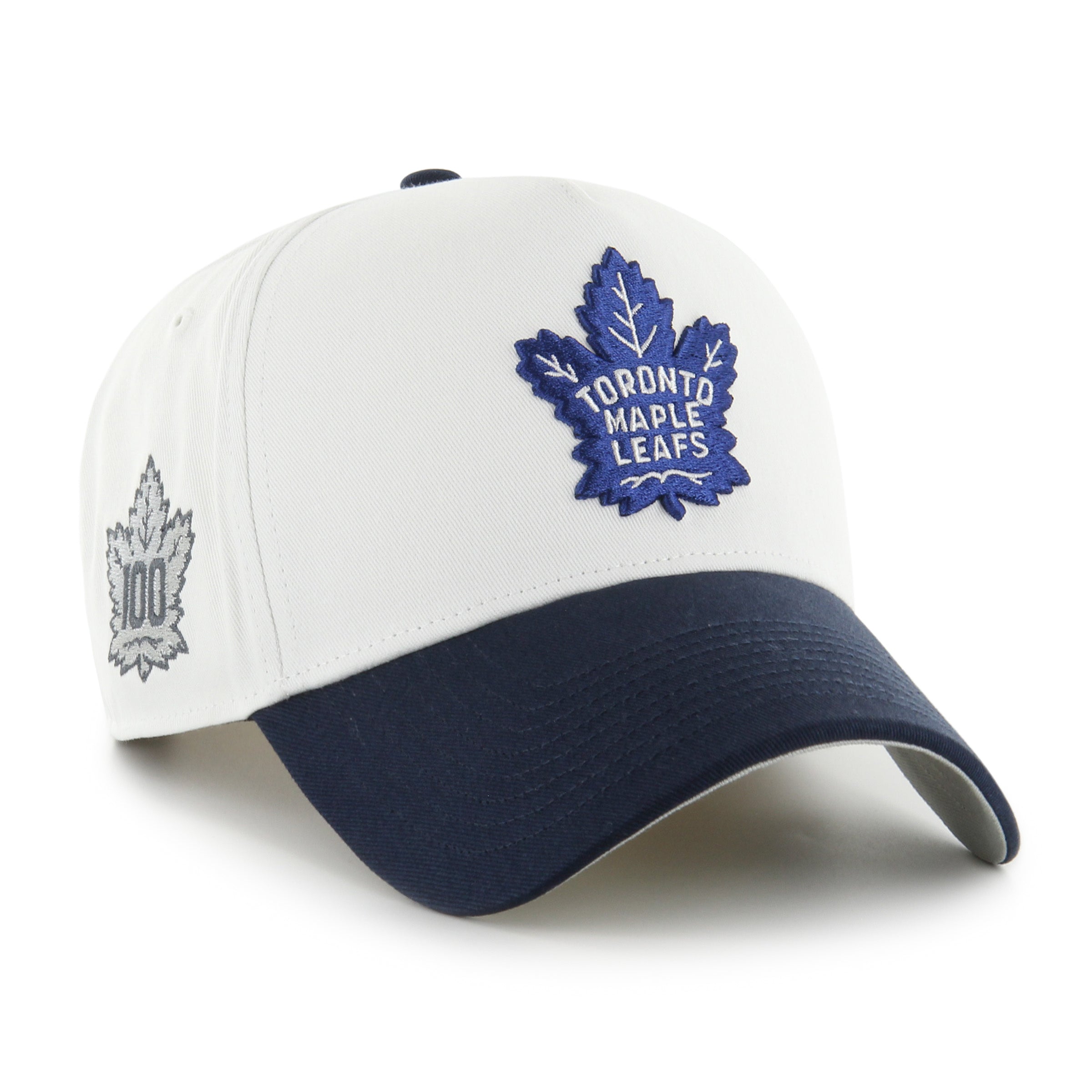 Casquette à visière snapback Sure Shot MVP LNH 47 pour homme des Maple Leafs de Toronto