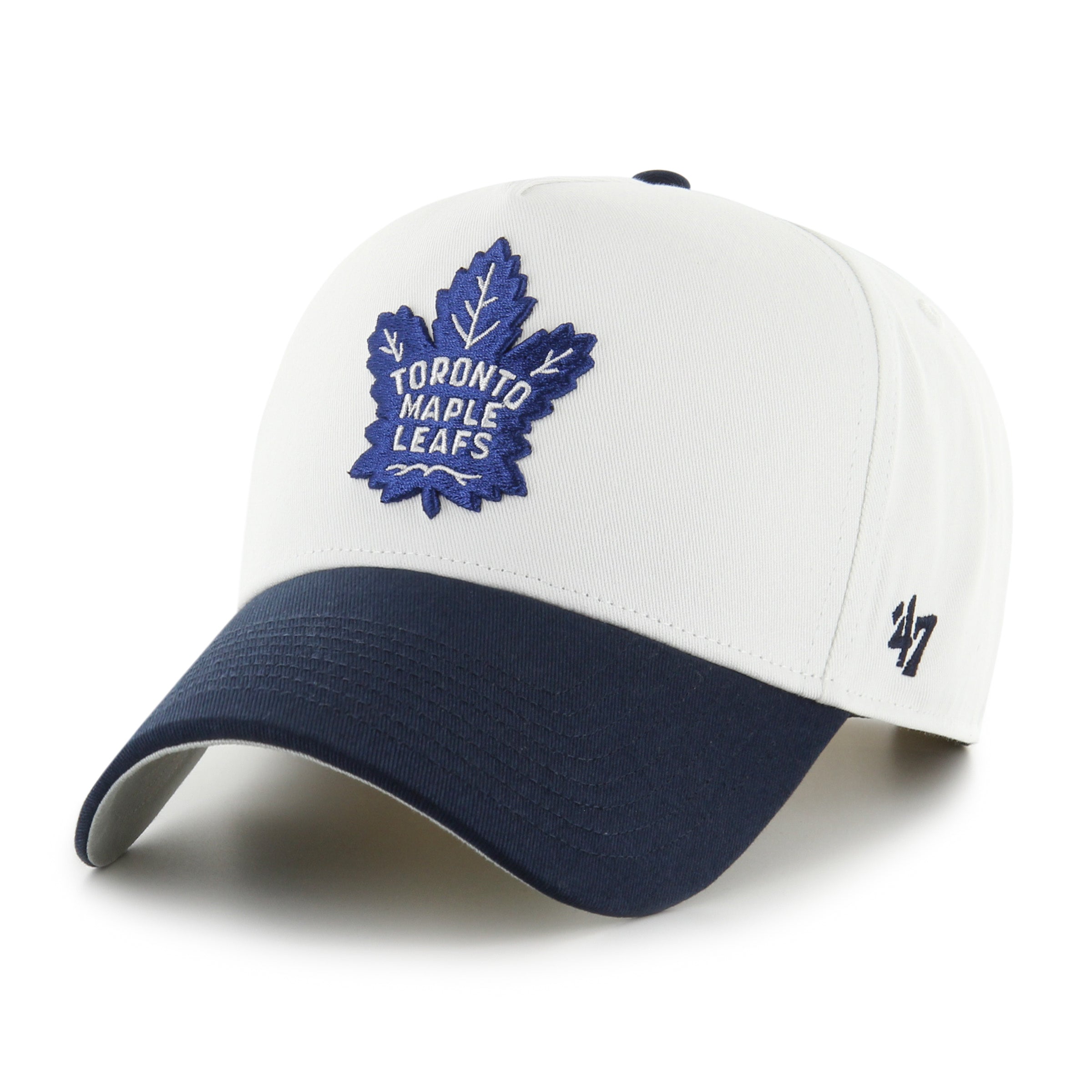 Casquette à visière snapback Sure Shot MVP LNH 47 pour homme des Maple Leafs de Toronto