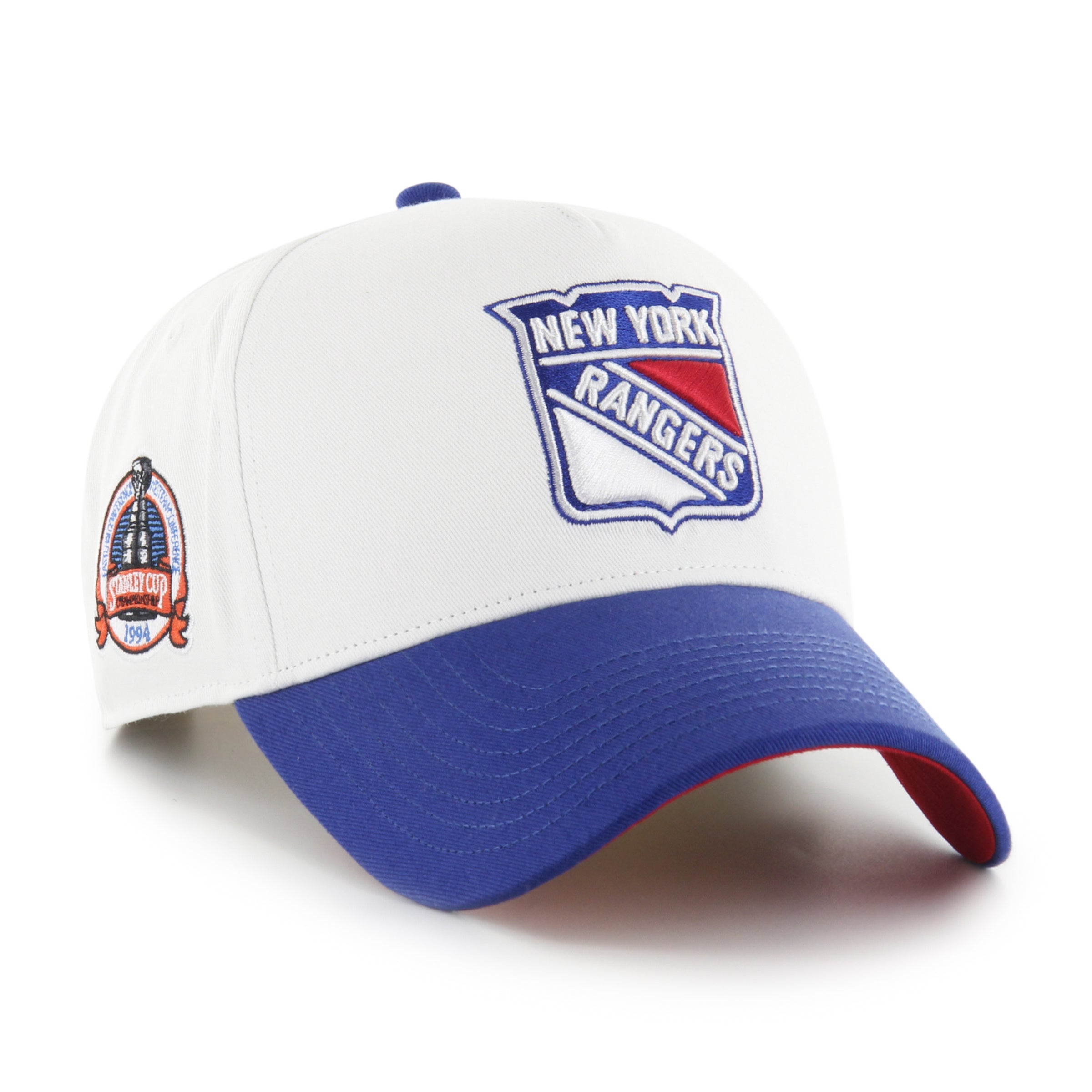 Casquette snapback Sure Shot MVP de la LNH 47 pour homme des Rangers de New York