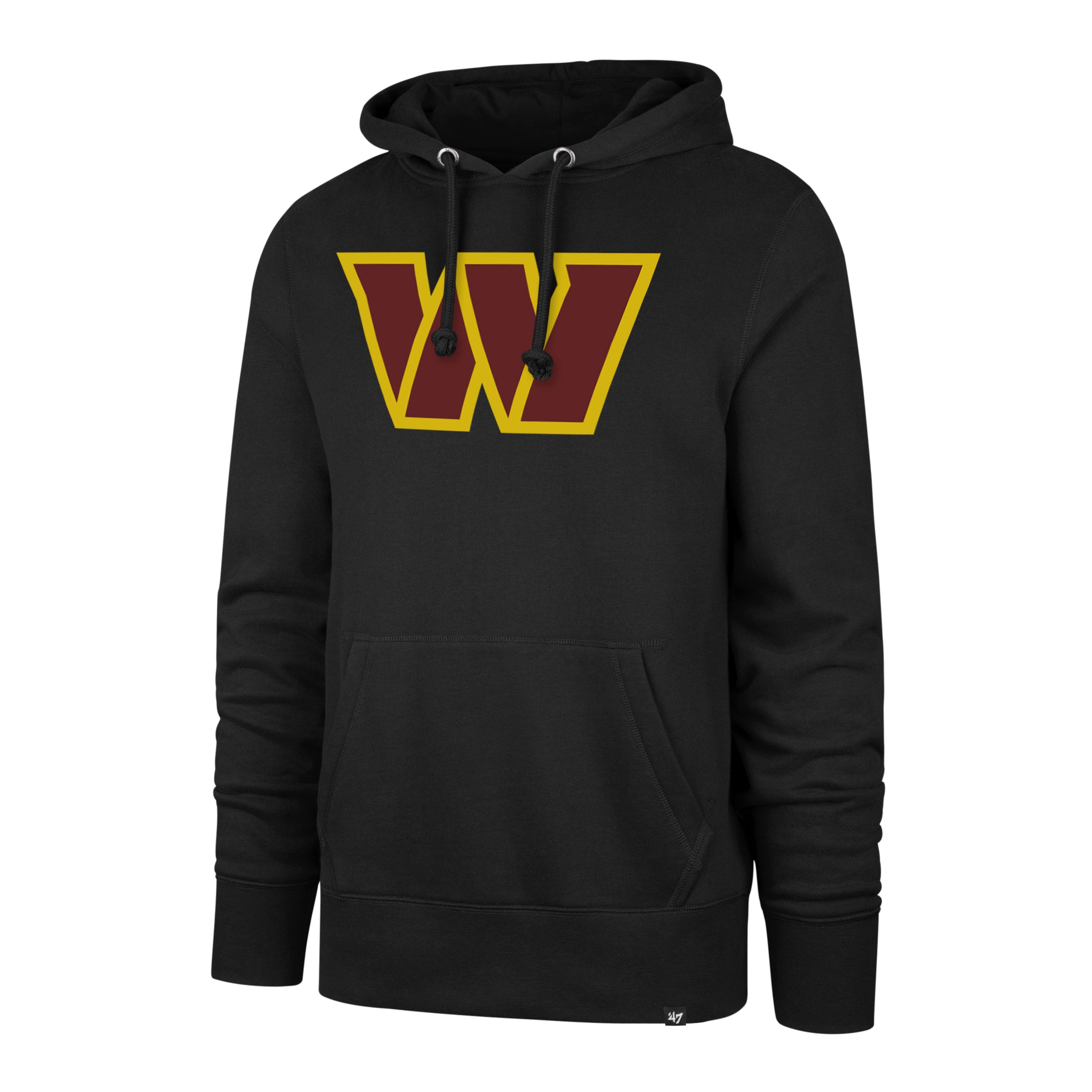 Washington Football Team NFL 47 Brand Men's Black Imprint Headline Pullover Hoodie