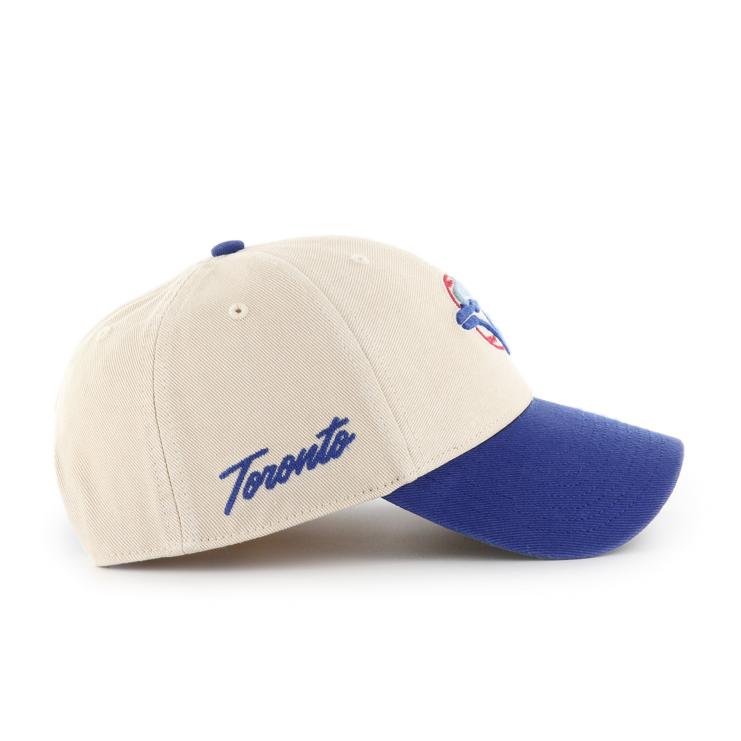 Toronto Blue Jays MLB 47 Brand Men's Beige MVP Cooperstown Fairfield Snapback