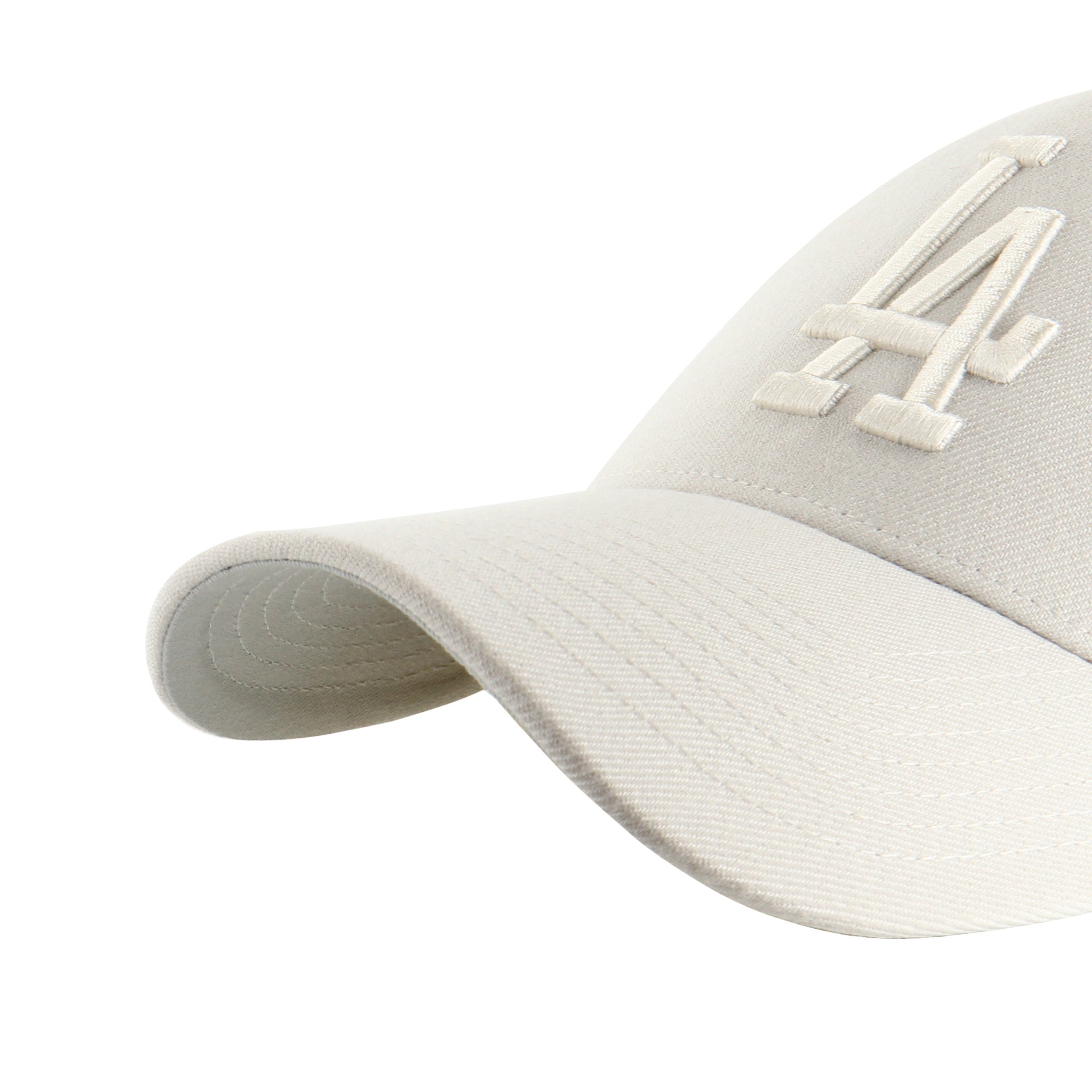 Los Angeles Dodgers MLB 47 Brand Men's Off-white MVP DT Ghost Ballpark Snapback