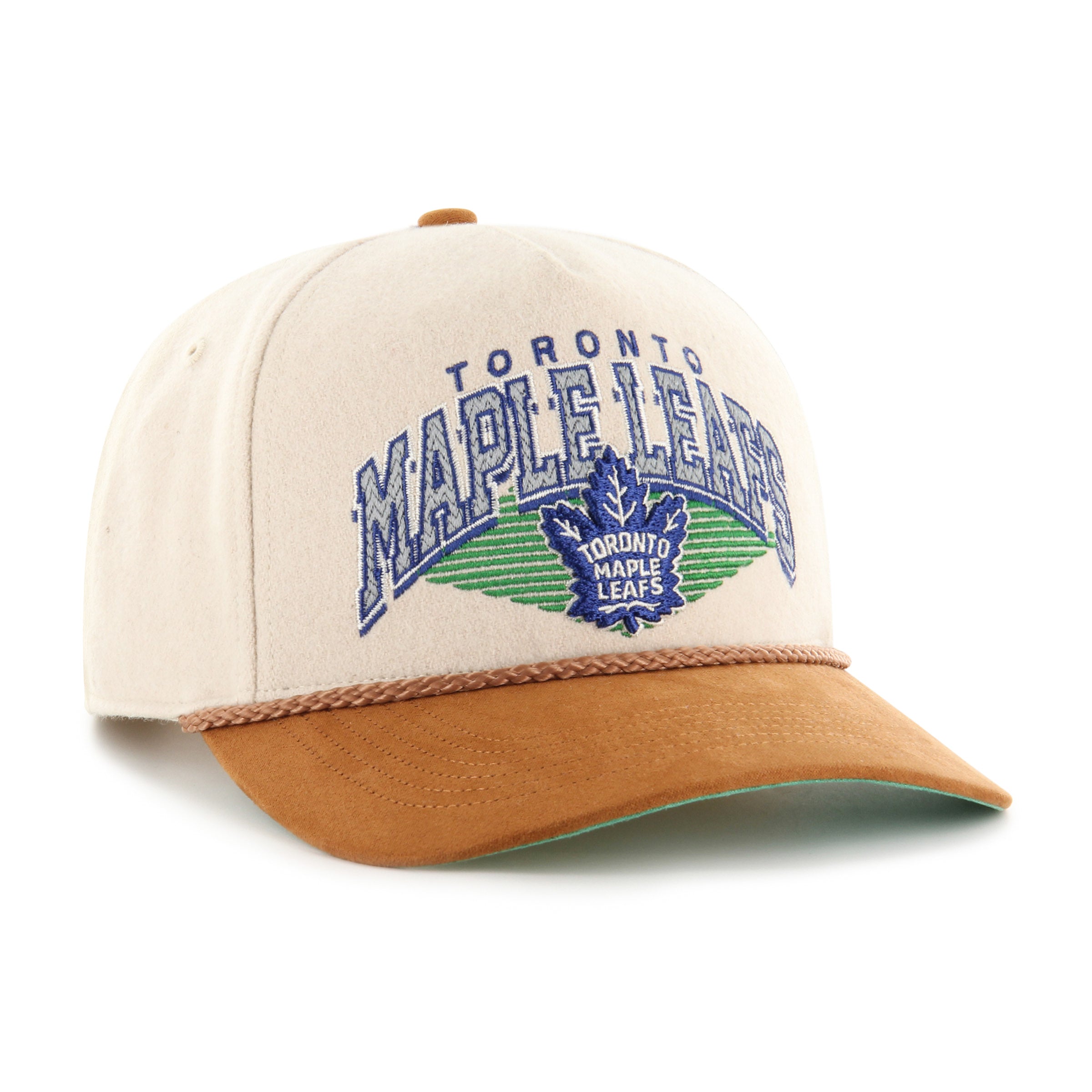 Casquette à visière ajustable en laine Pomona pour homme de la marque NHL 47 des Maple Leafs de Toronto