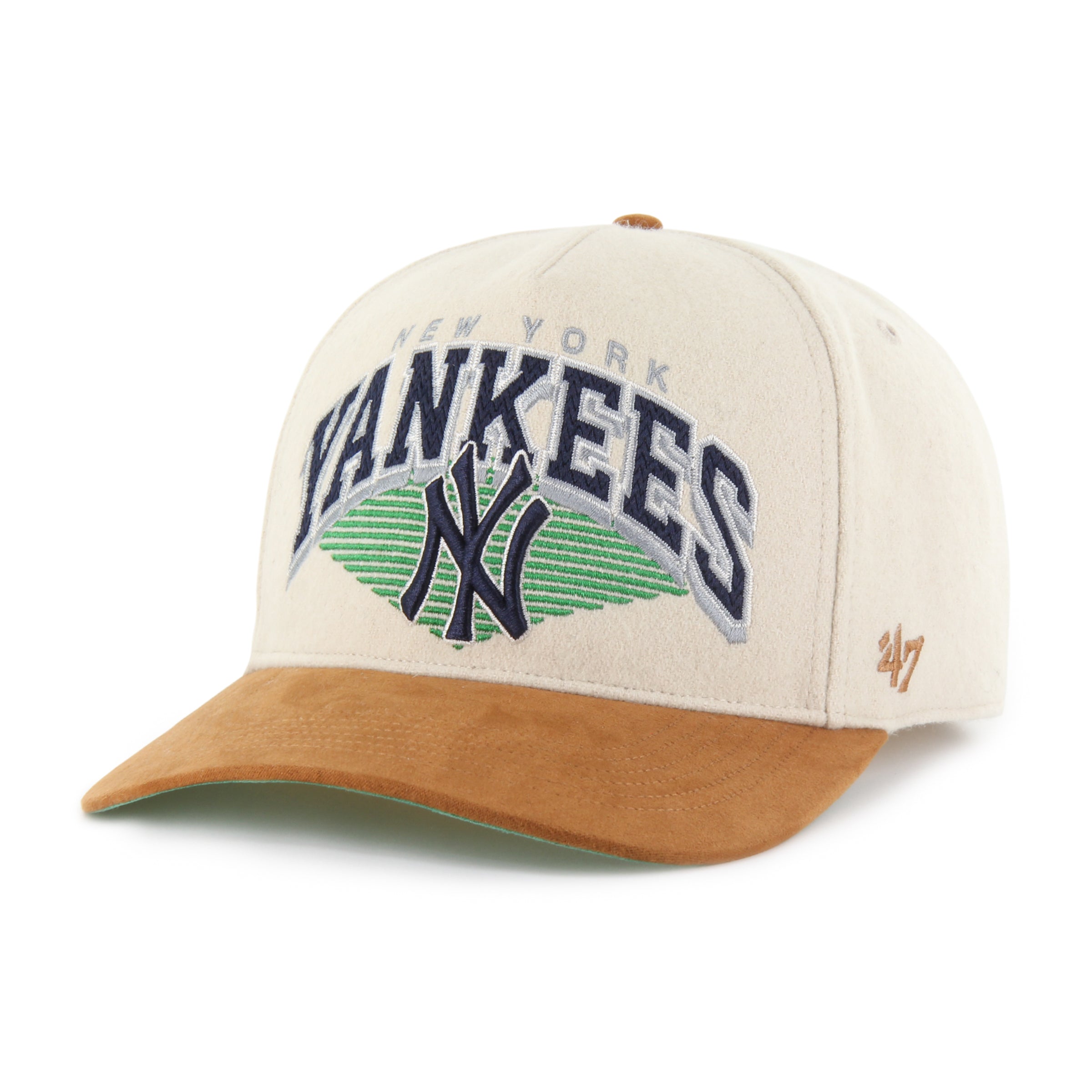 New York Yankees MLB 47 Brand Men's Pomona Wool Rope Hitch Snapback Hat