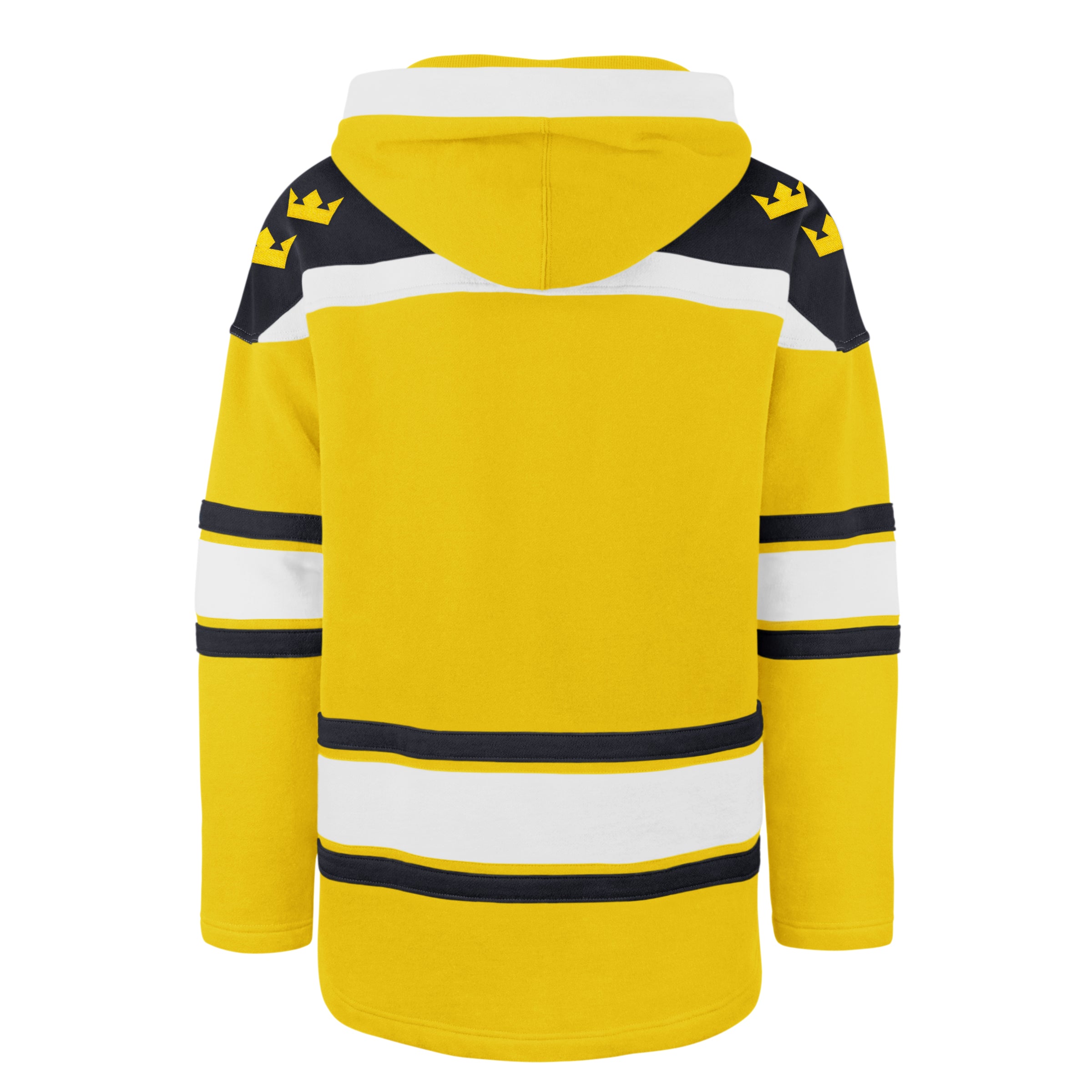 Sweden NHL 4 Nations Face-Off 47 Brand Men's Yellow Heavyweight Lacer Hoodie