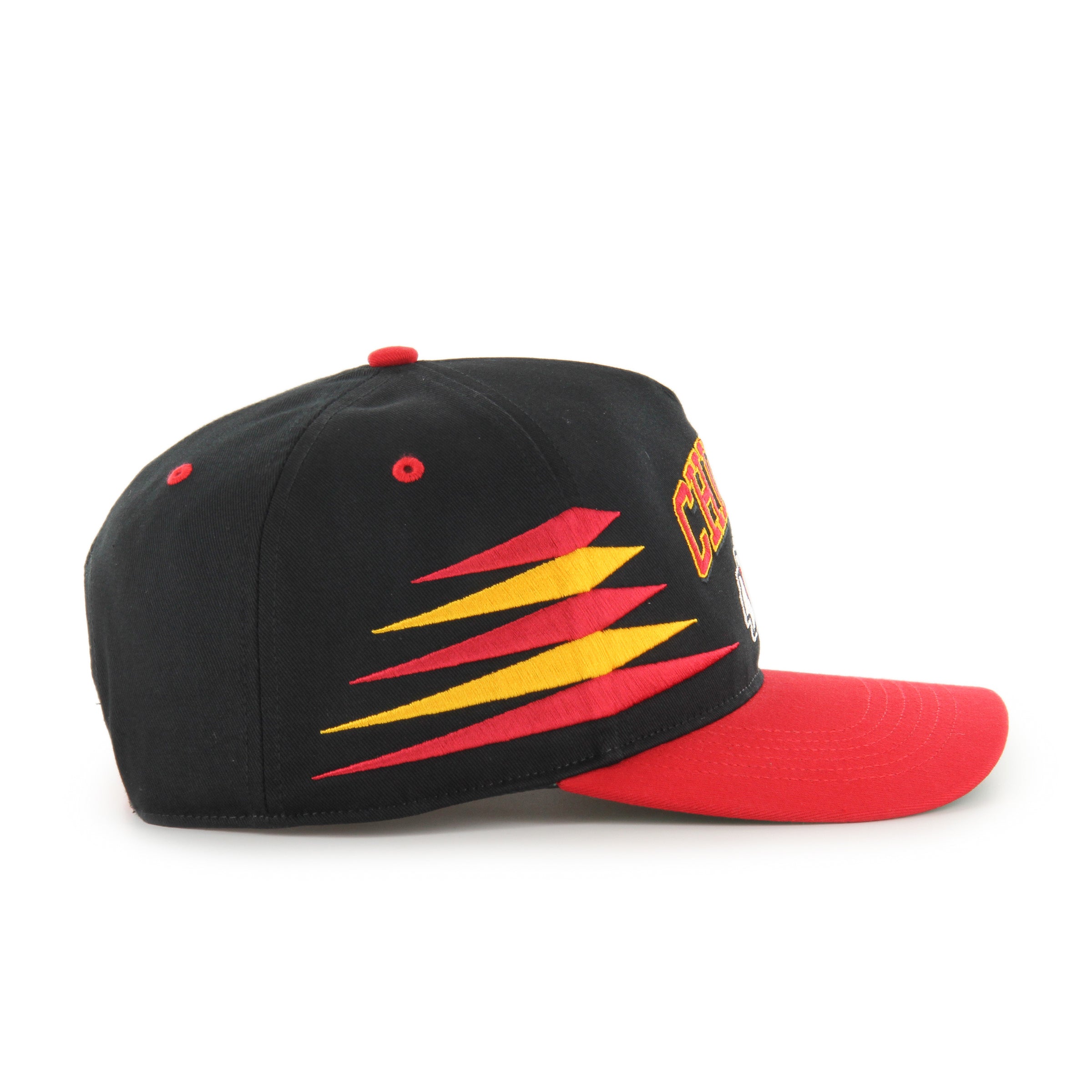 Kansas City Chiefs NFL 47 Brand Men's Black Diamond Hitch Snapback Hat
