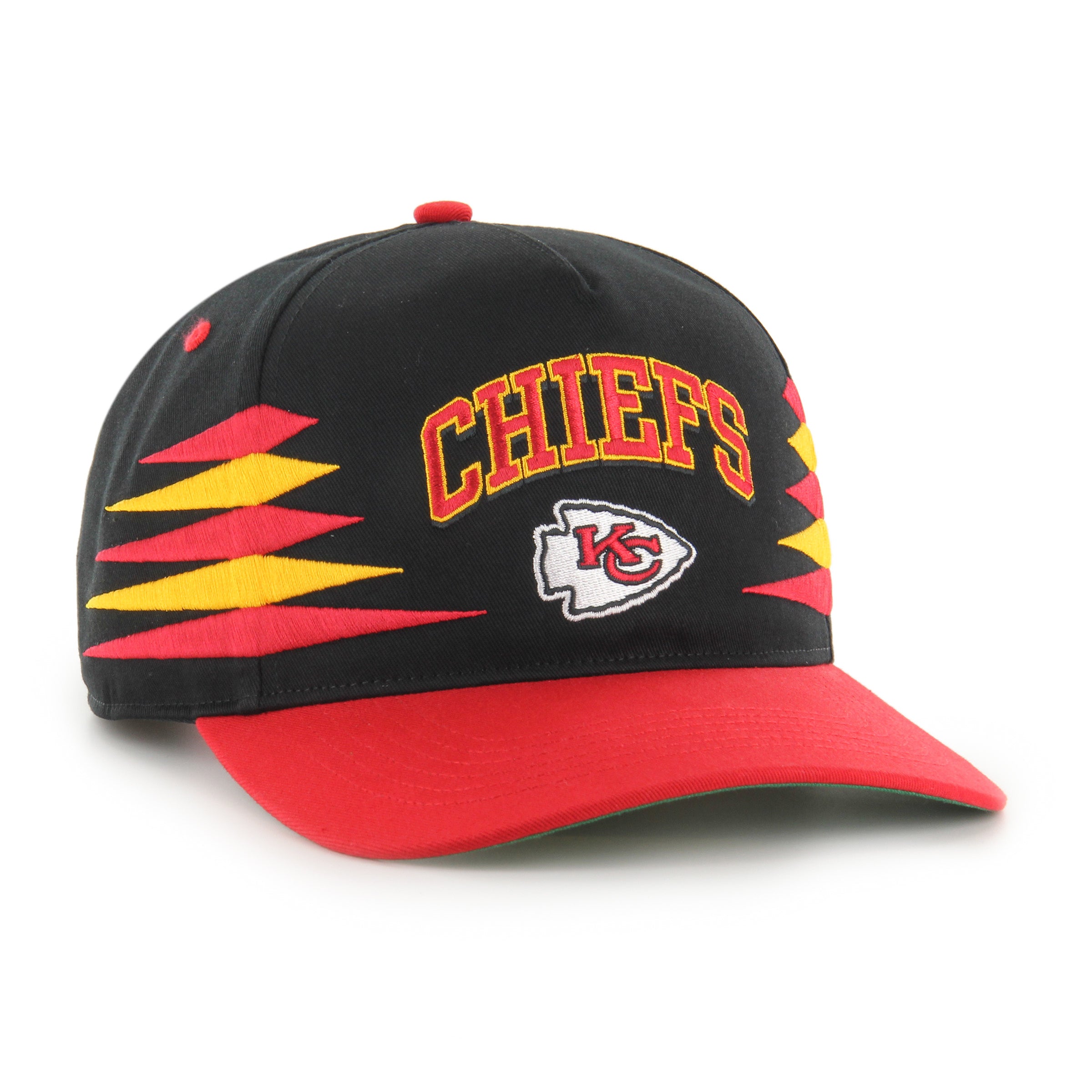 Kansas City Chiefs NFL 47 Brand Men's Black Diamond Hitch Snapback Hat