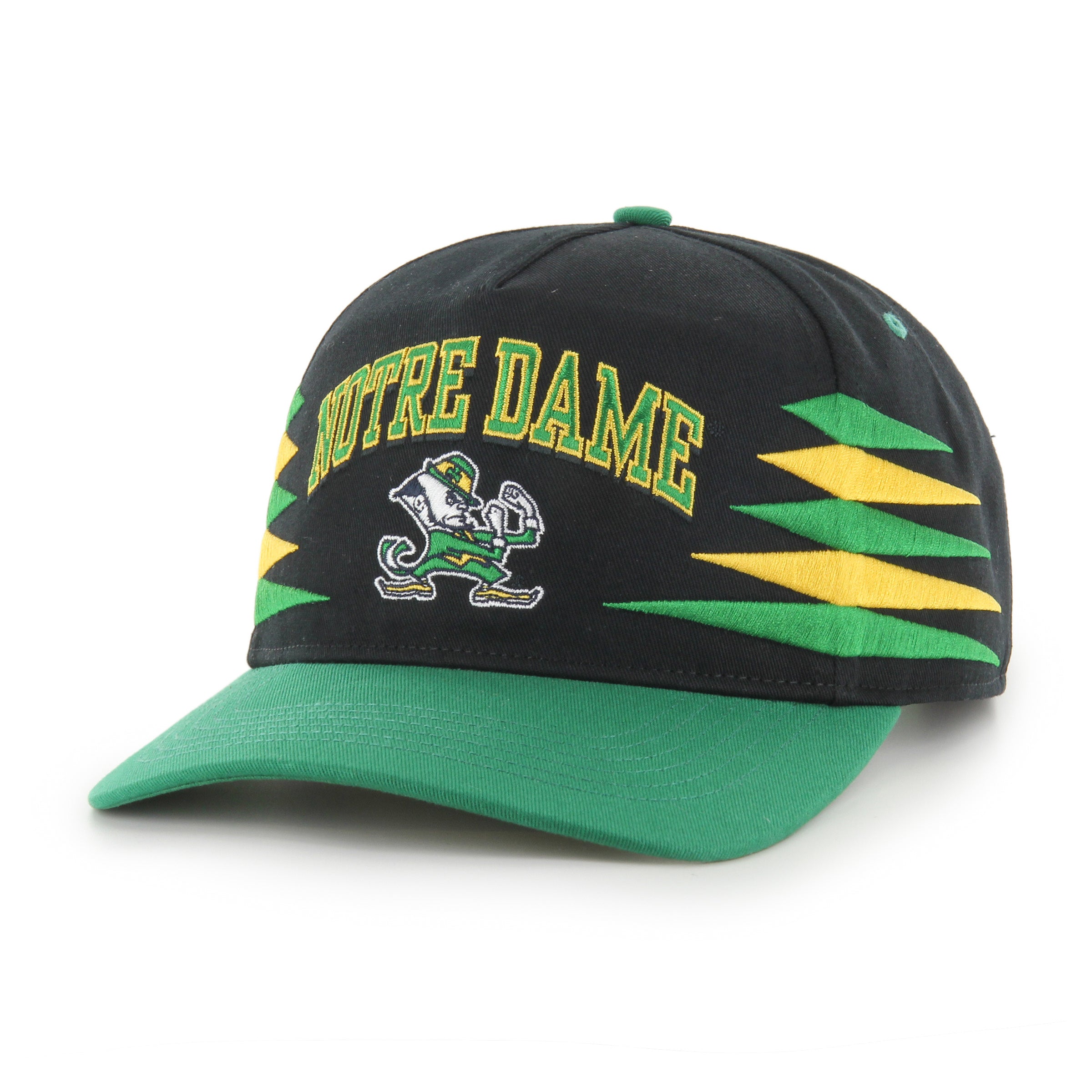 Casquette snapback Black Diamond Hitch pour homme de la marque NCAA 47 des Fighting Irish de Notre Dame