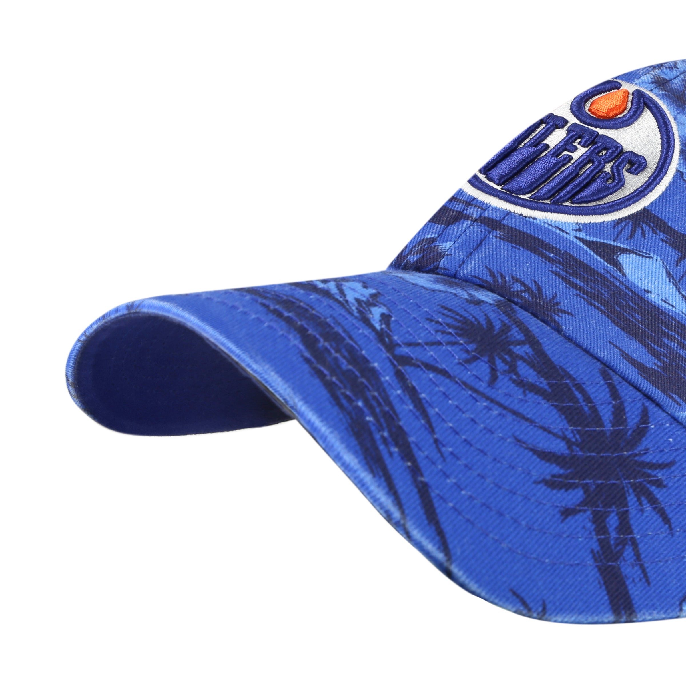 Casquette ajustable Fiji Clean Up bleu marine pour homme des Oilers d'Edmonton de la LNH (47 Brand)