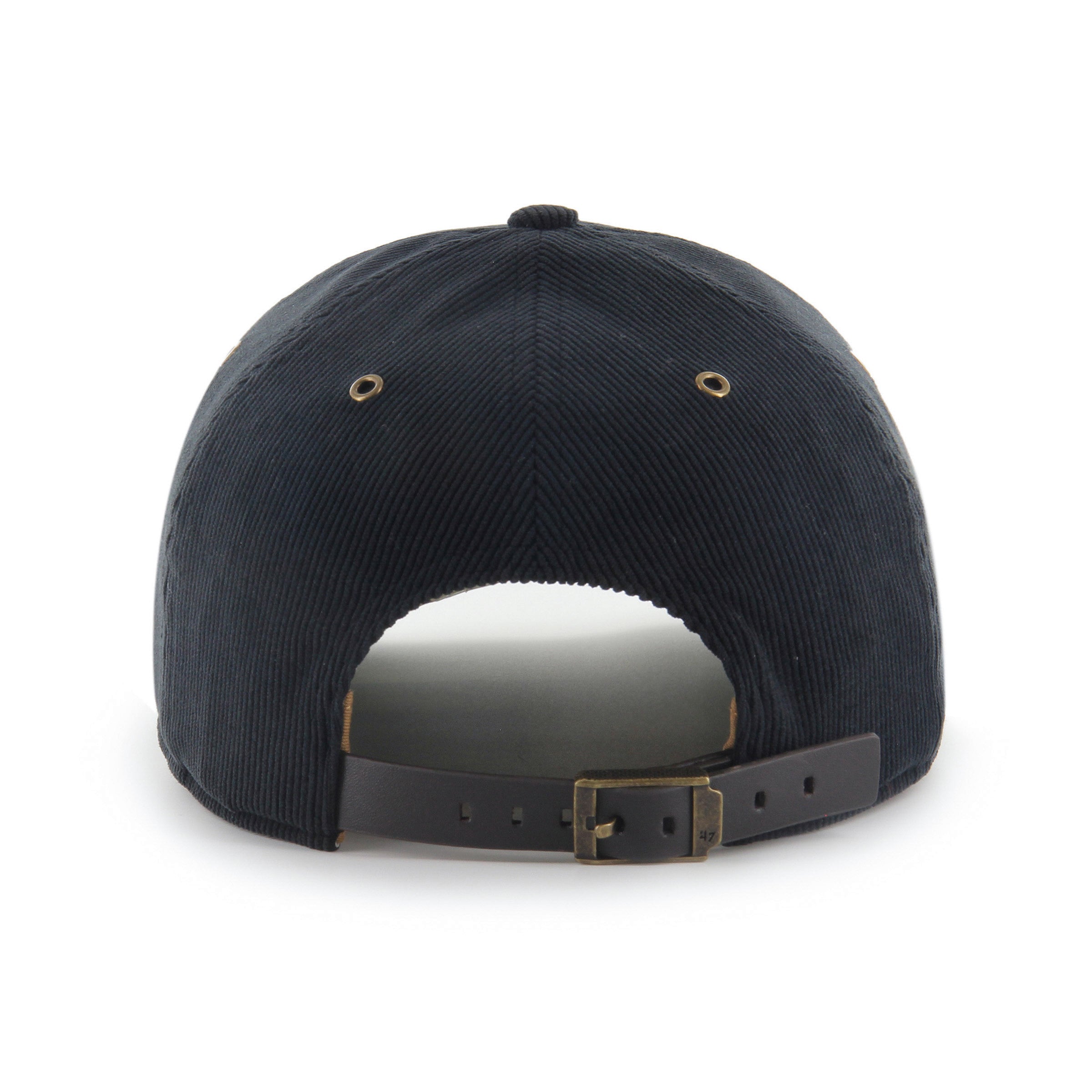 Miami Dolphins NFL 47 Brand Hommes Noir Golden Age Velours Côtelé Sangle Arrière