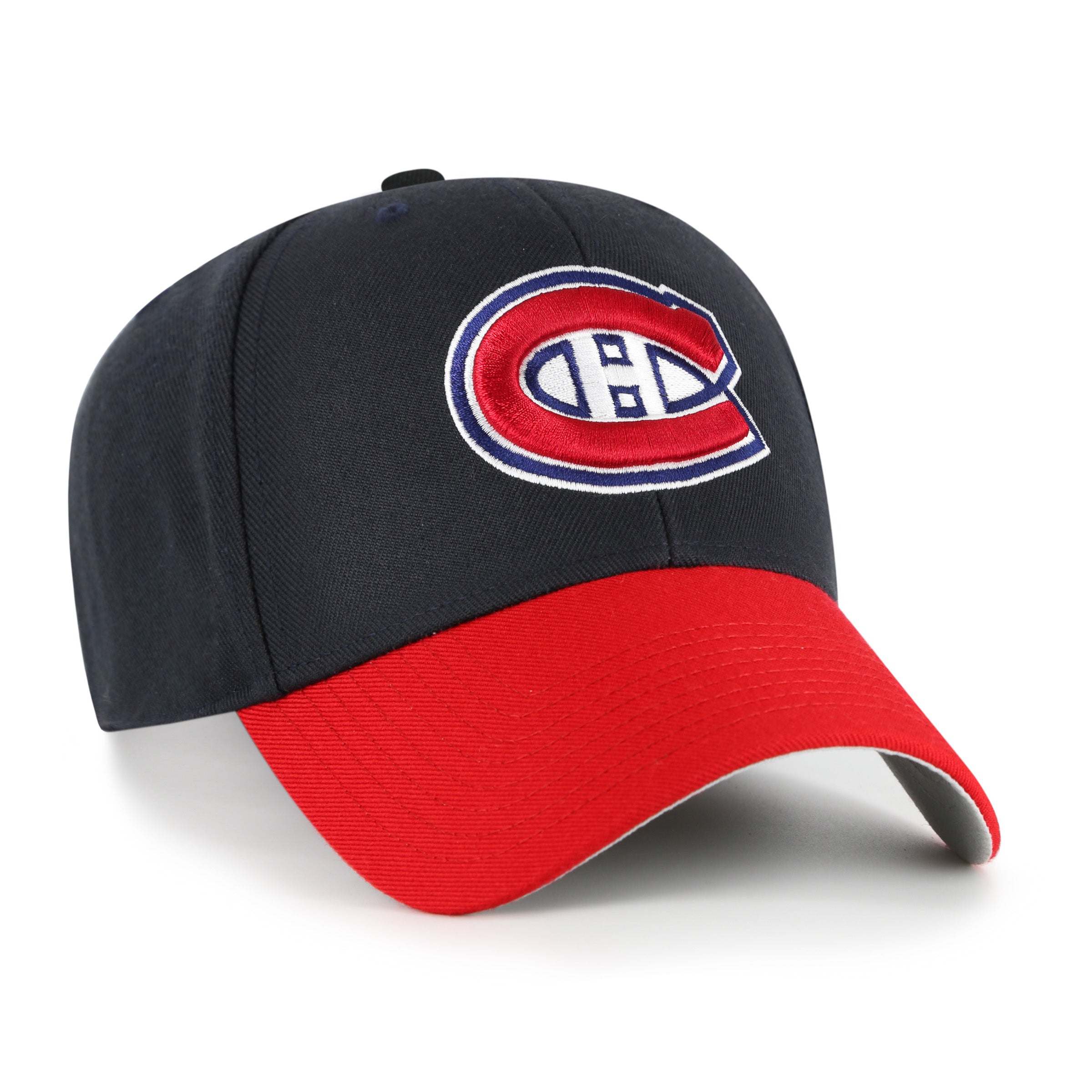 Montreal Canadiens NHL 47 Brand Men's Navy/Red Two Tone MVP Adjustable Hat