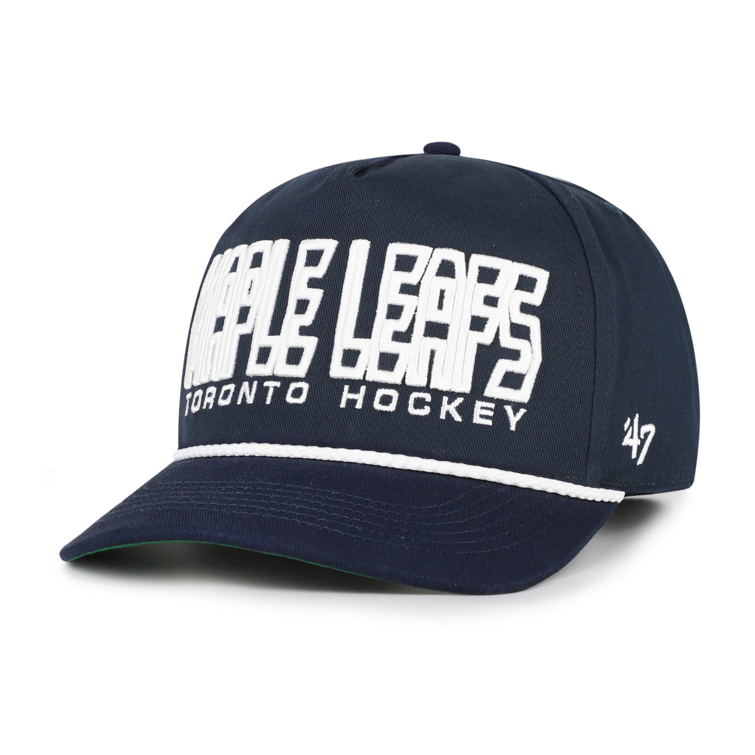 Casquette snapback bleu marine Toronto Maple Leafs NHL 47 Brand pour homme