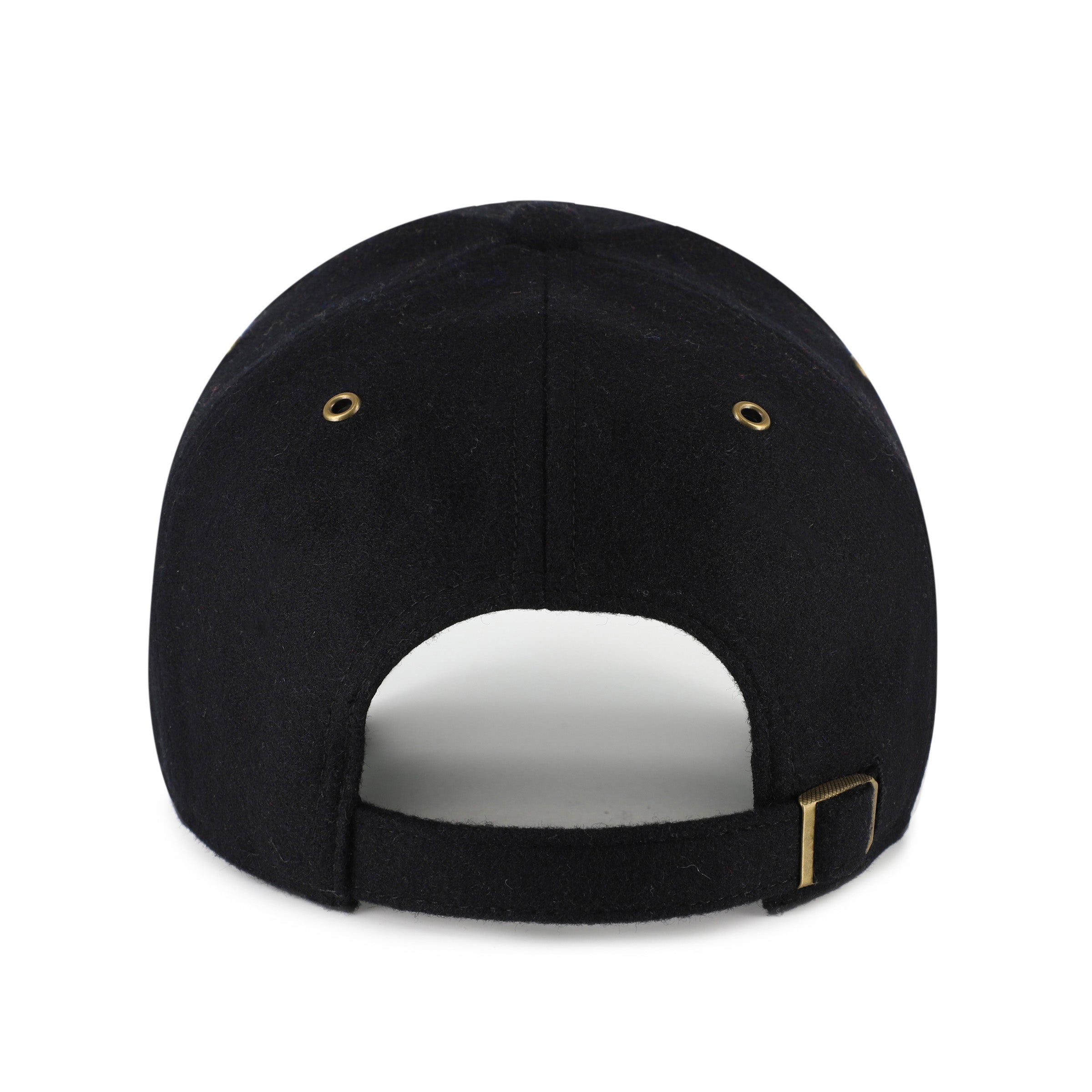 Vancouver Canucks NHL 47 Brand Men's Black Golden Age Offside DT Adjustable Hat