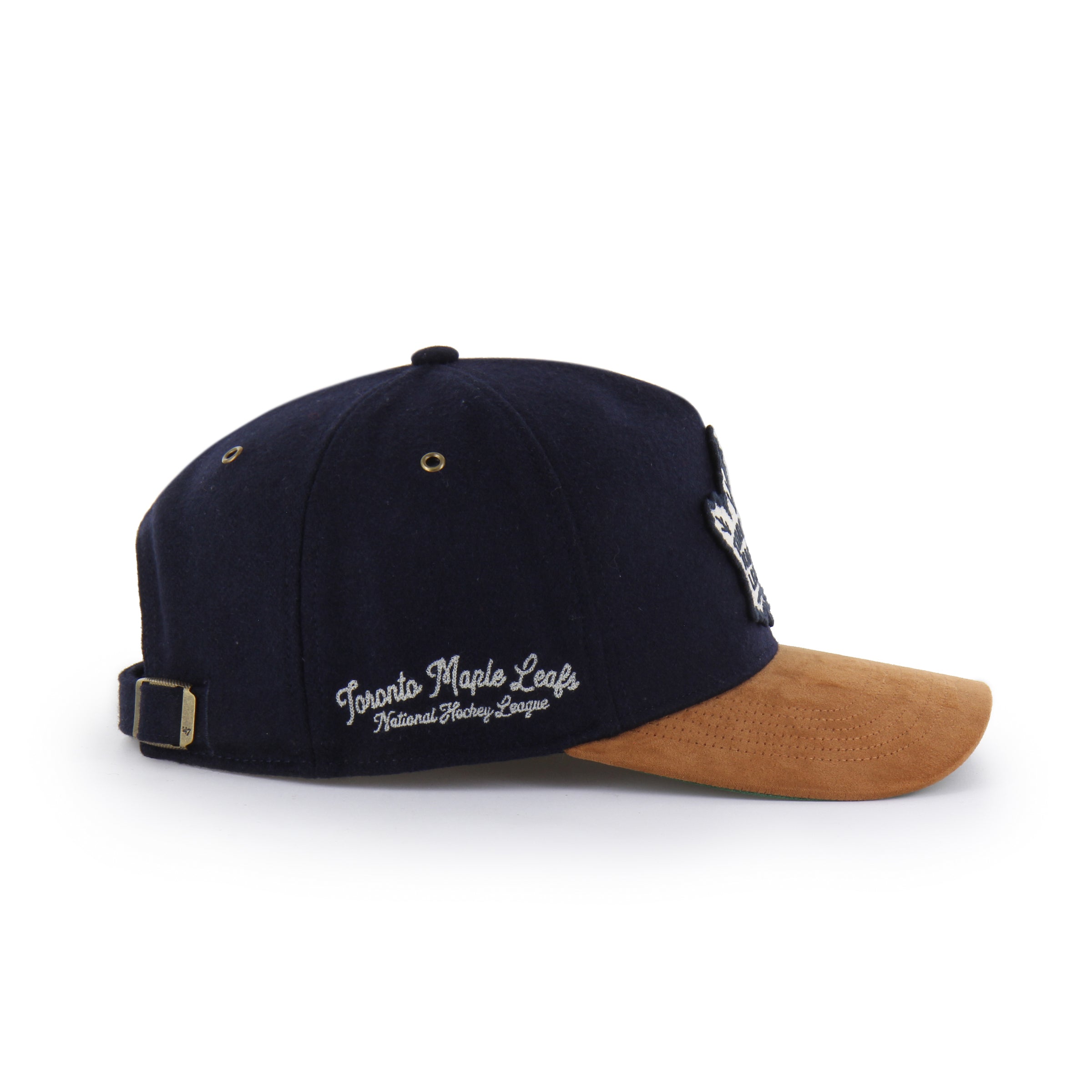 Casquette réglable Golden Age Hitch 47 Brand pour homme, couleur marine, Toronto Maple Leafs NHL