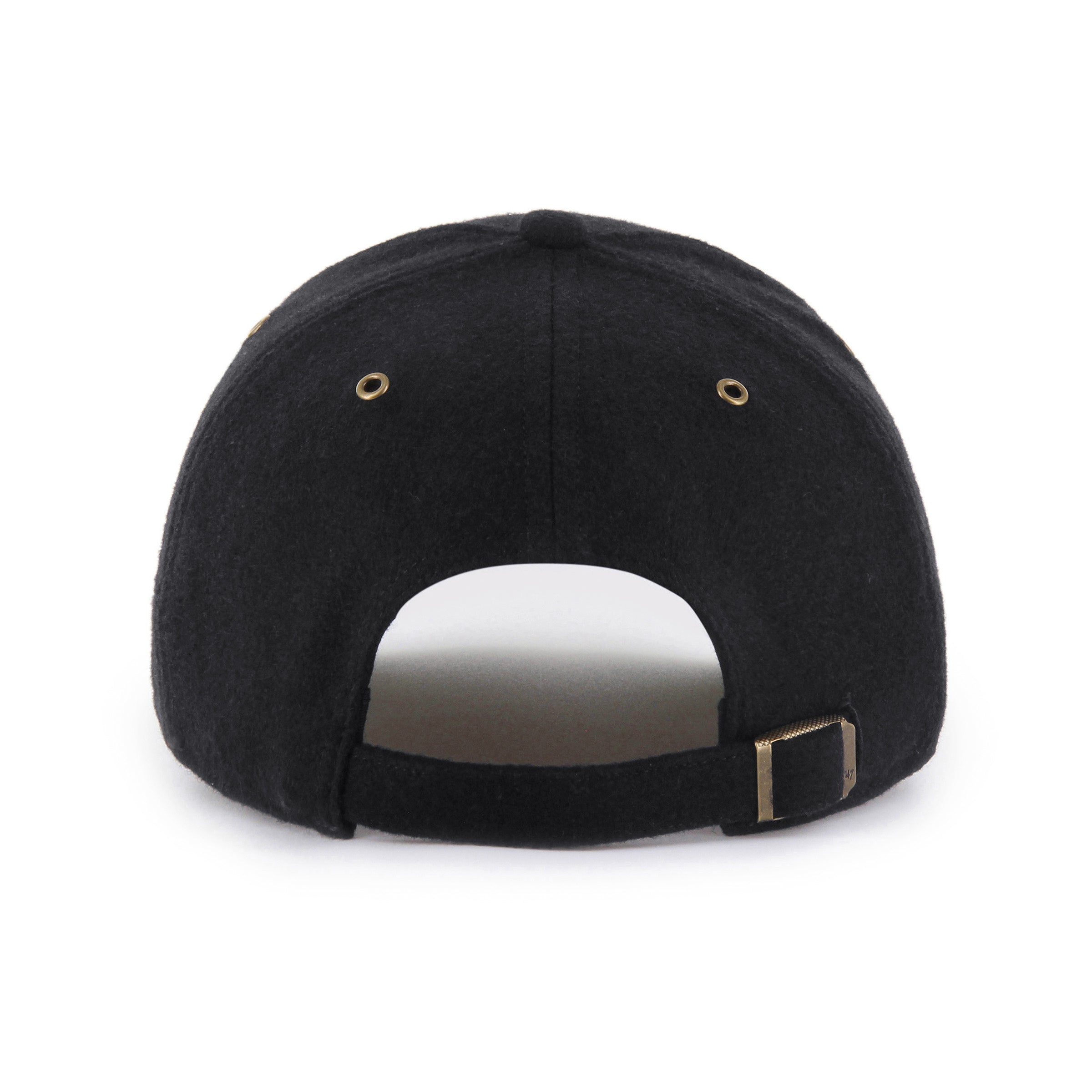 Vancouver Canucks NHL 47 Brand Men's Black Golden Age Hitch Adjustable Hat