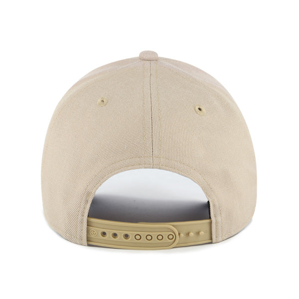 Edmonton Oilers NHL 47 Brand Men's Khaki MVP Sure Shot Snapback