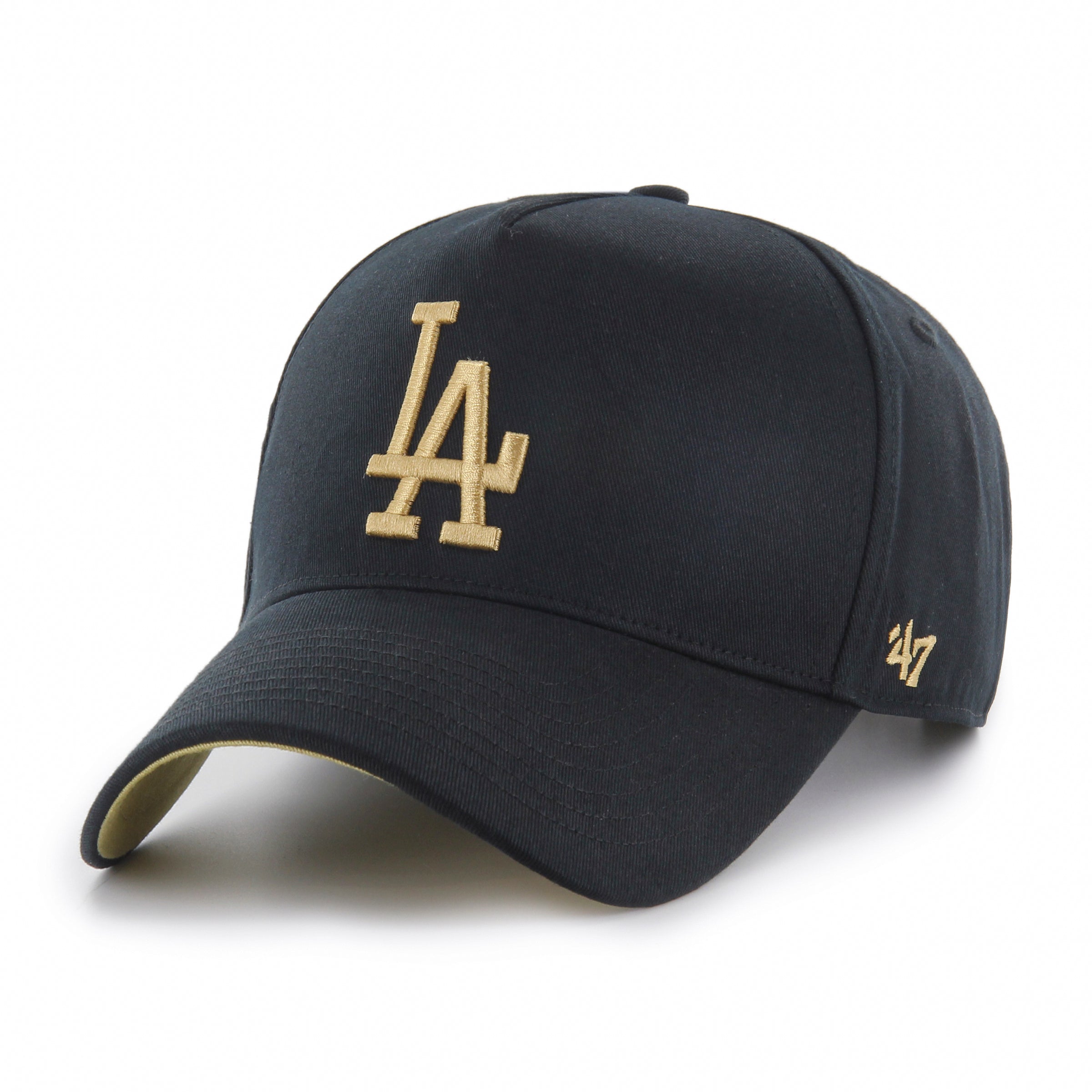 Casquette snapback MVP Deluxe Sure Shot noire pour homme des Dodgers de Los Angeles (MLB 47 Brand)