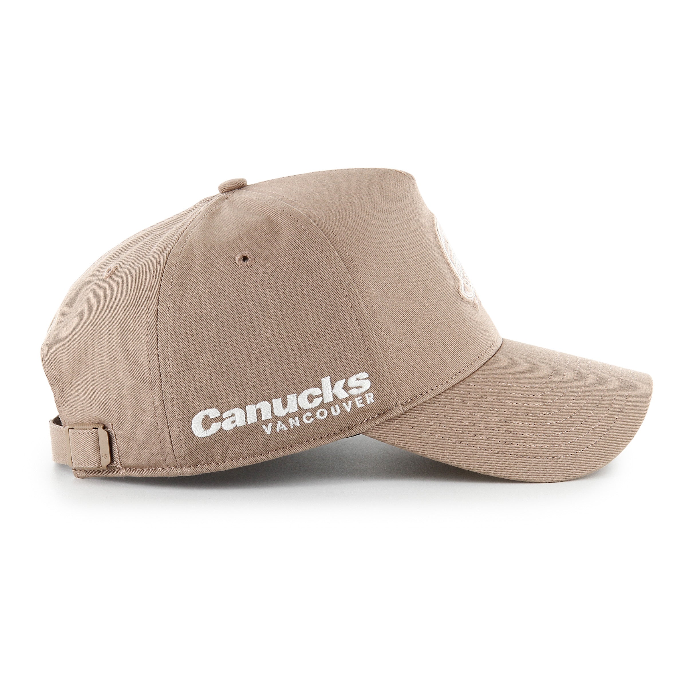 Casquette réglable 47 Brand Men's Sandstone Foundational Offside Hitch des Vancouver Canucks de la LNH