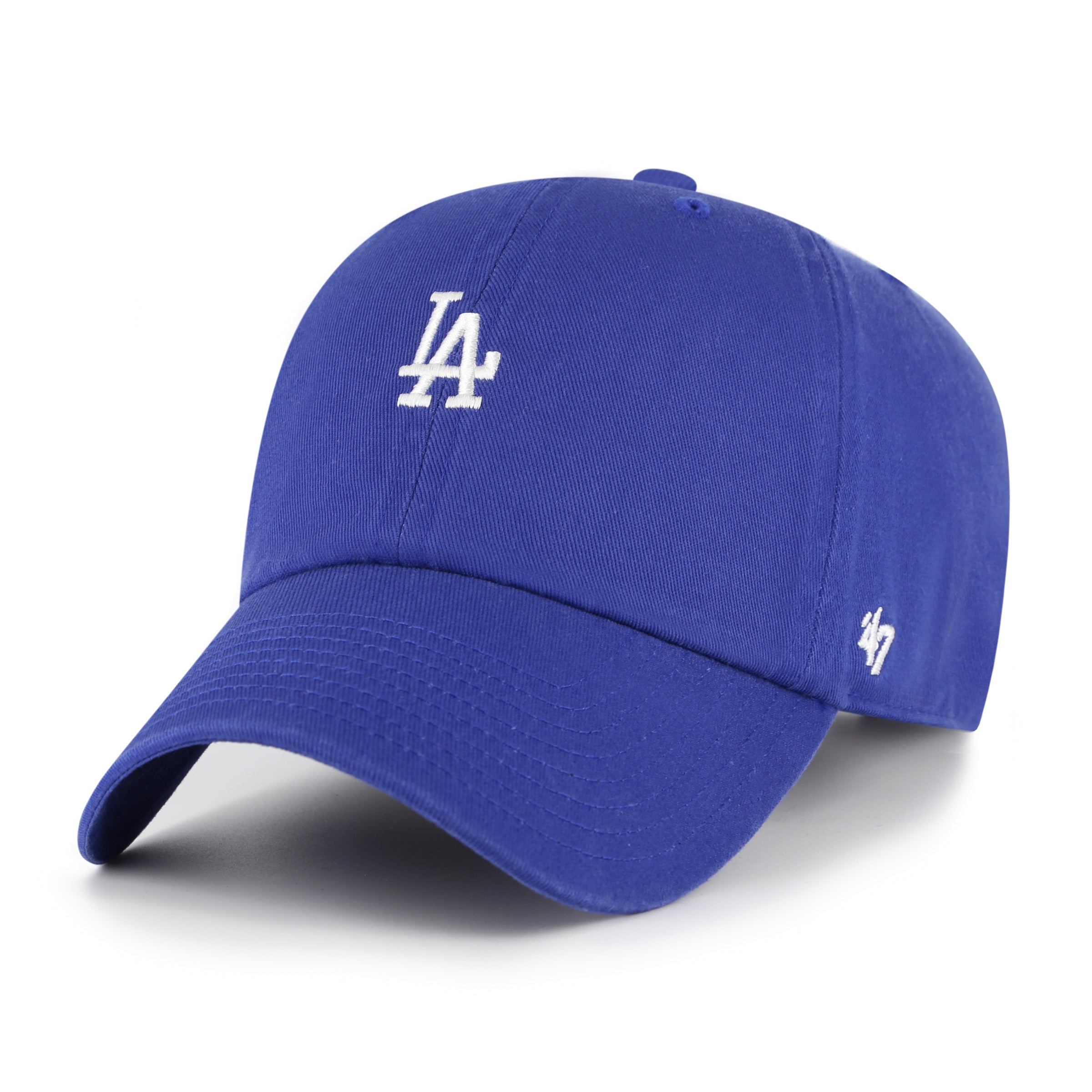 Los Angeles Dodgers MLB 47 Brand Men's Royal Base Runner Clean Up Adjustable Hat