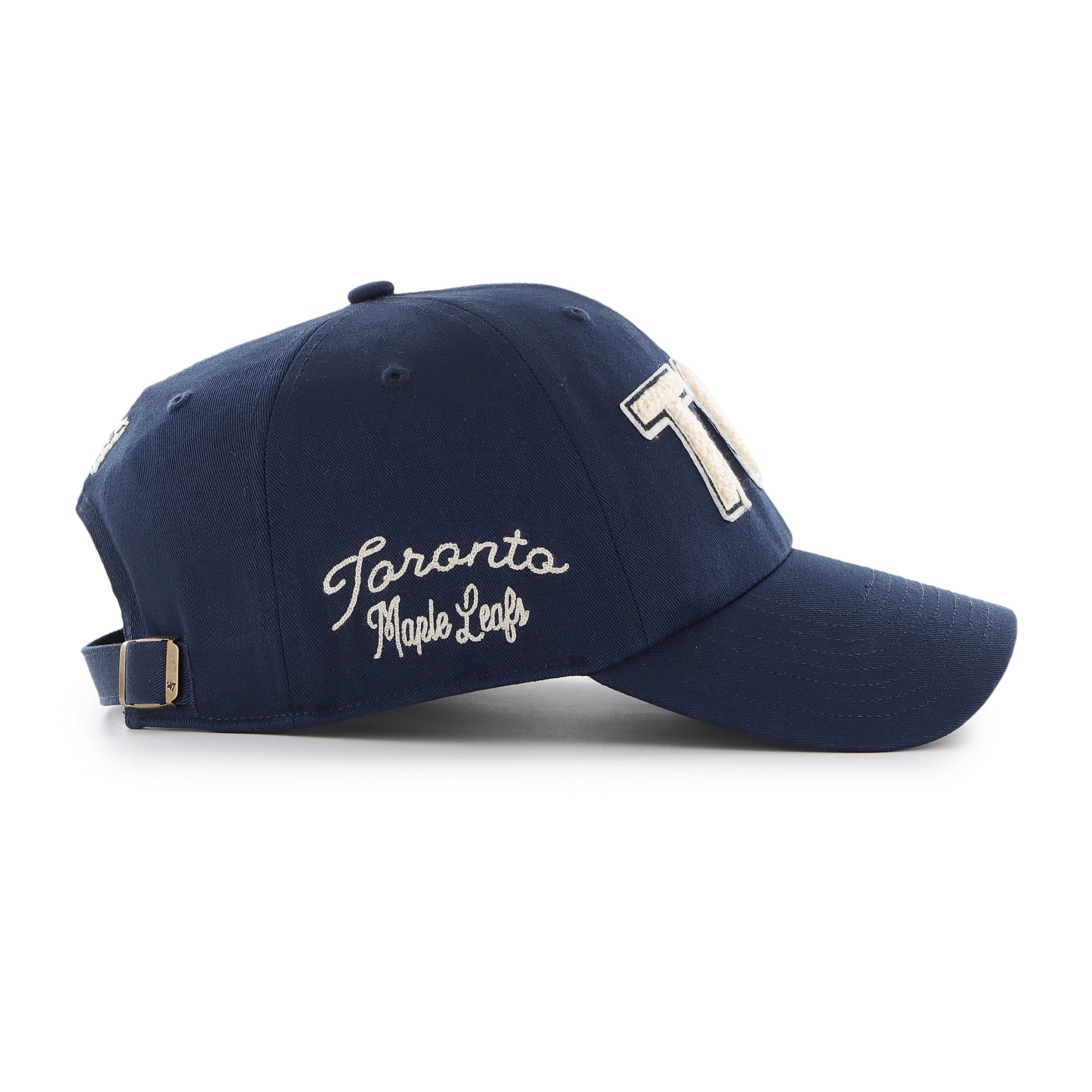 Casquette ajustable Zoey bleu marine des Maple Leafs de Toronto (NHL) de la marque 47