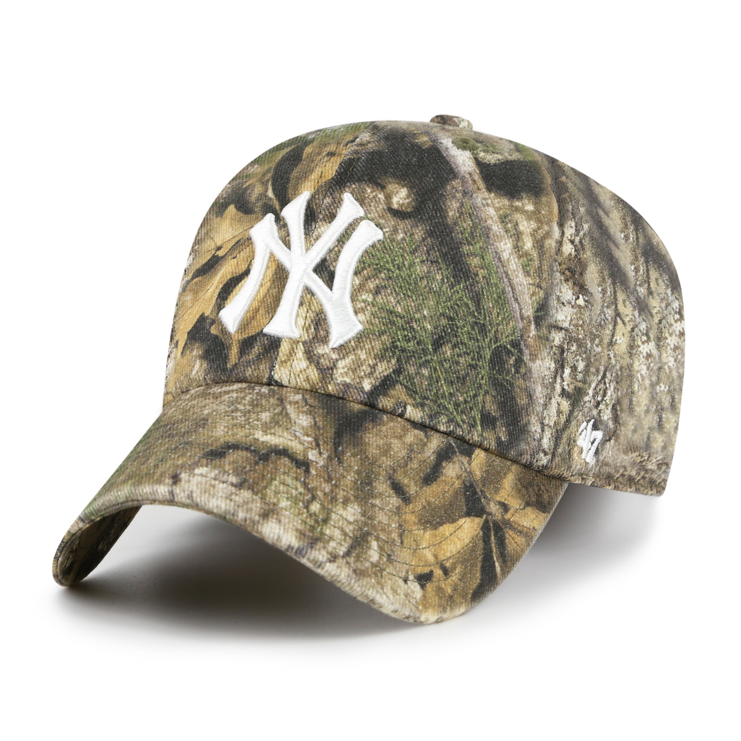 New York Yankees MLB 47 Brand Men's Real Tree Clean Up Adjustable Hat
