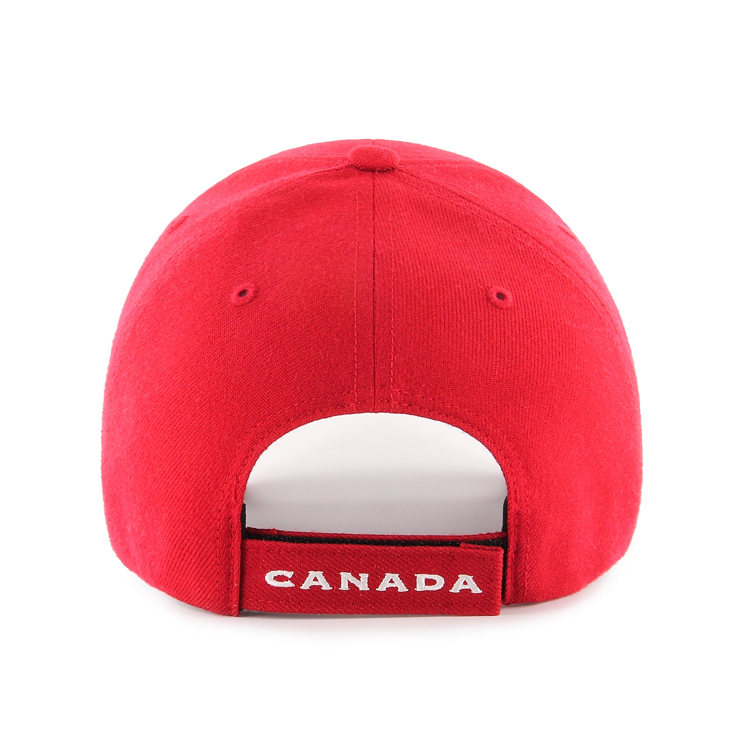 Hockey Canada IIHF 47 Brand Youth Red MVP Adjustable Hat