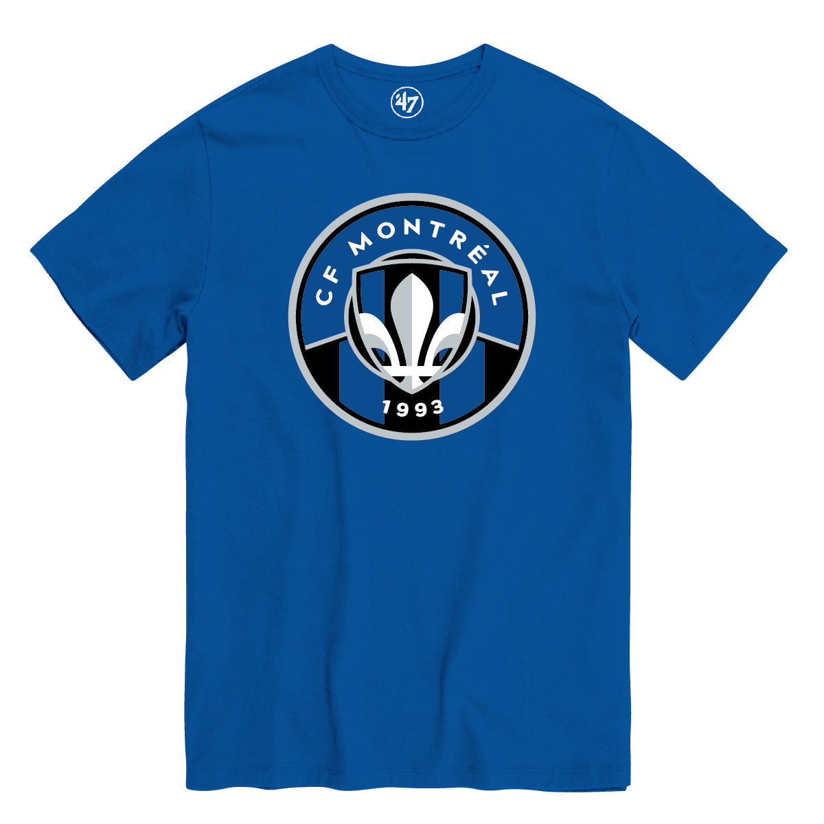 CF Montreal MLS 47 Brand Men's Royal Imprint Fan T-Shirt