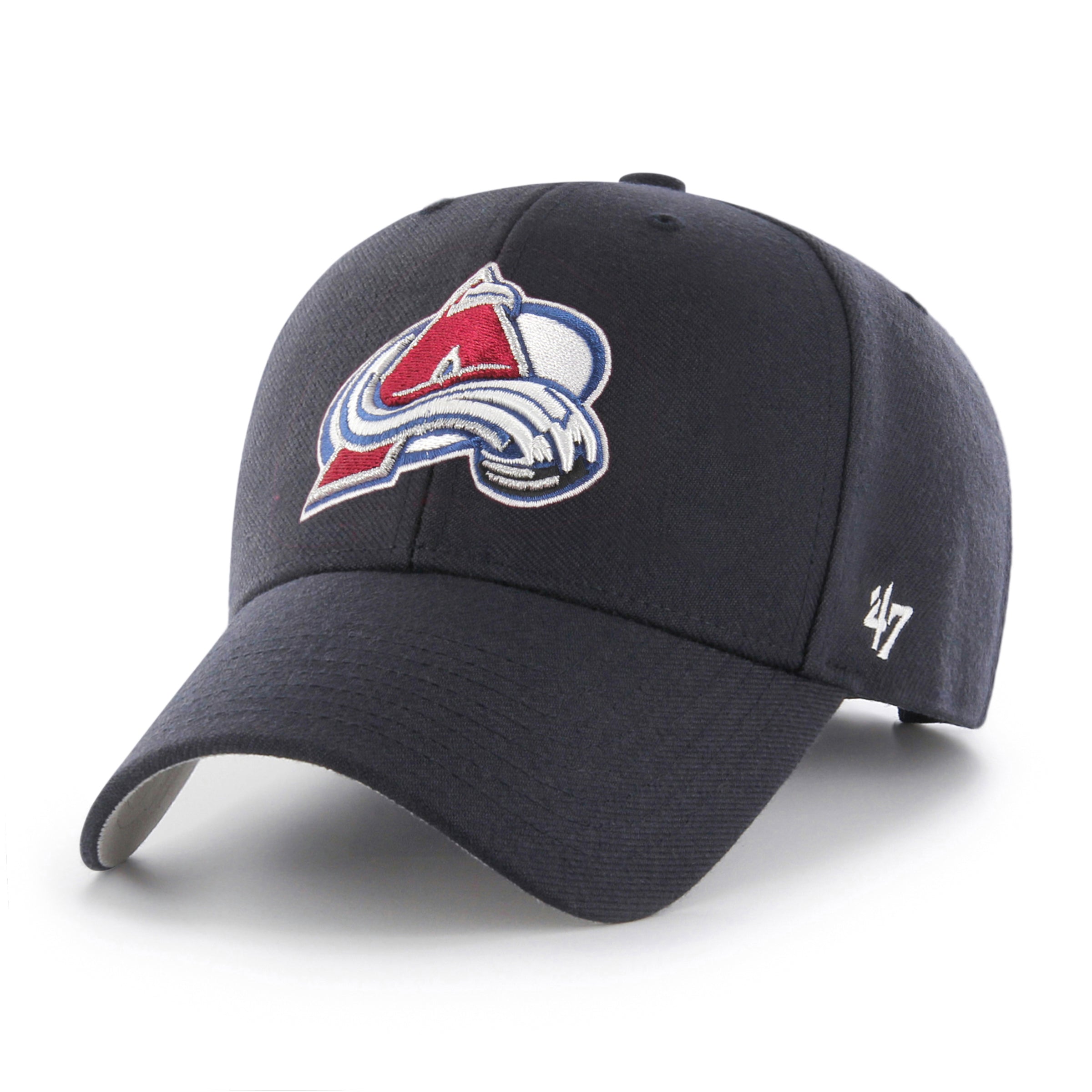 Casquette réglable MVP de la marque Colorado Avalanche NHL 47 pour hommes
