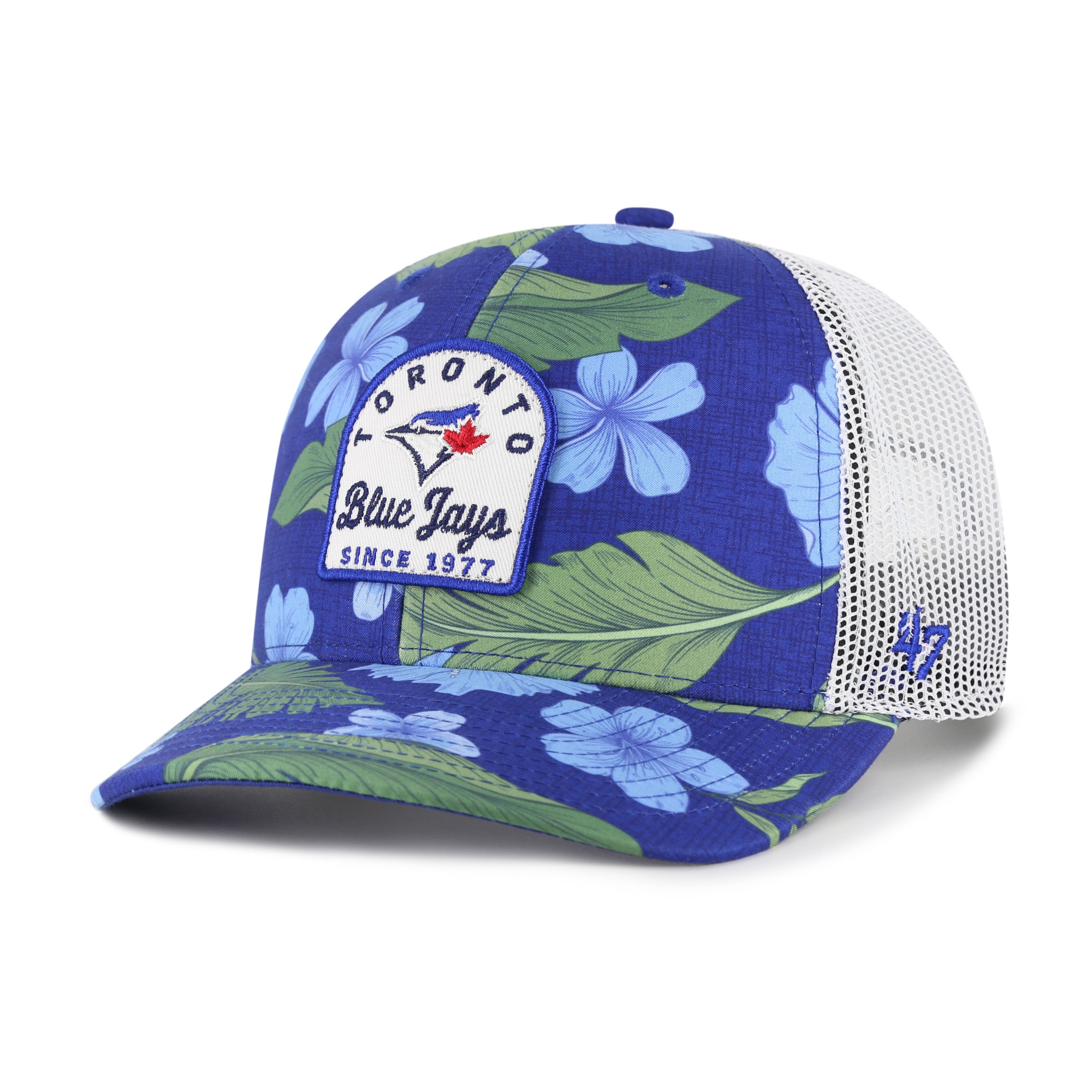 Toronto Blue Jays MLB 47 Brand Men's Royal Blue Beach Side Trucker Snapback