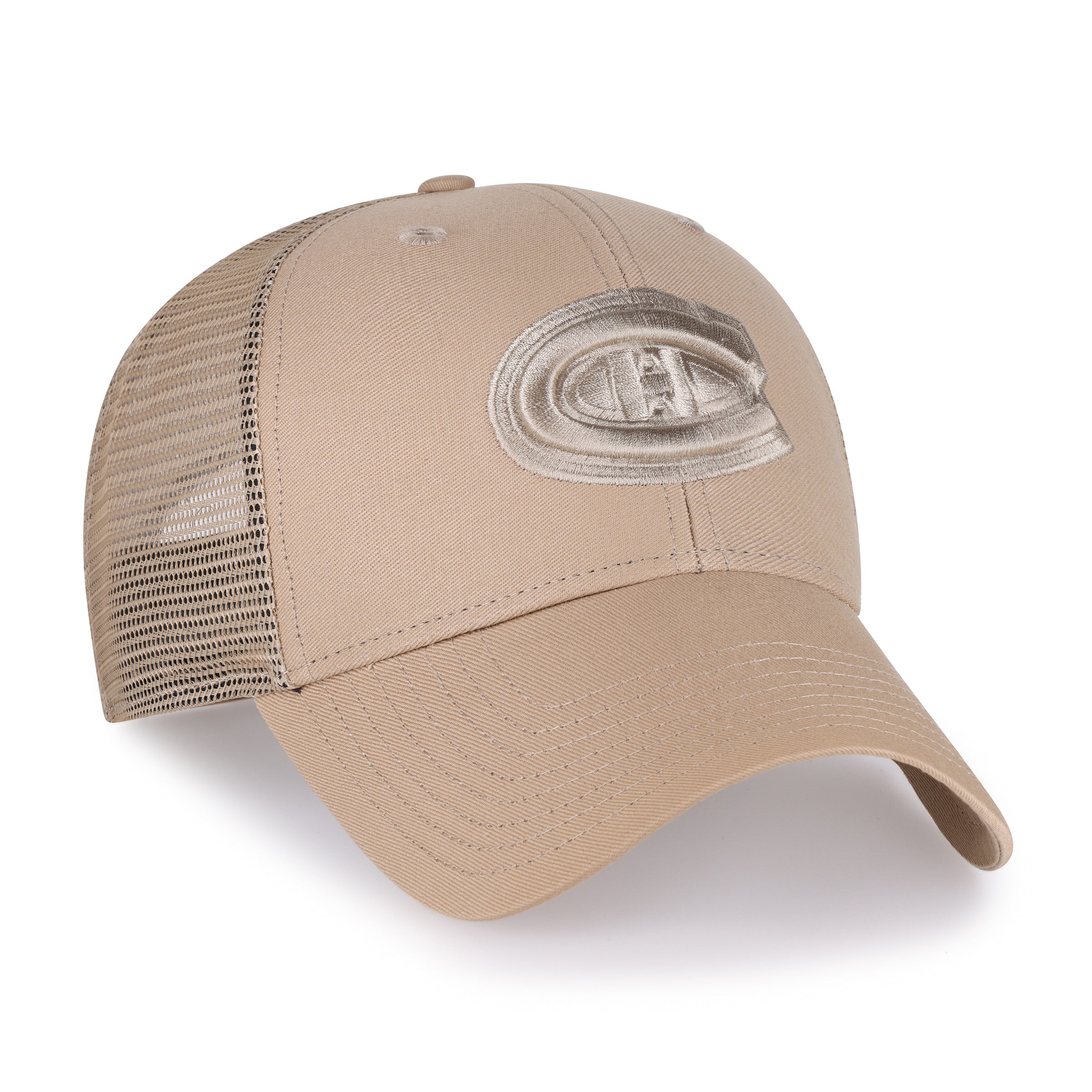 Casquette de camionneur snapback MVP Branson kaki 47 Brand pour homme des Canadiens de Montréal