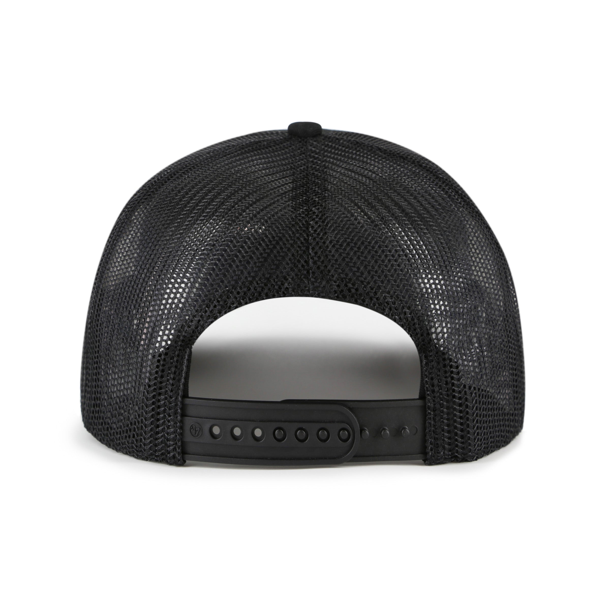 Toronto Blue Jays MLB 47 Brand Men's Black Contemporary Trucker Snapback Hat