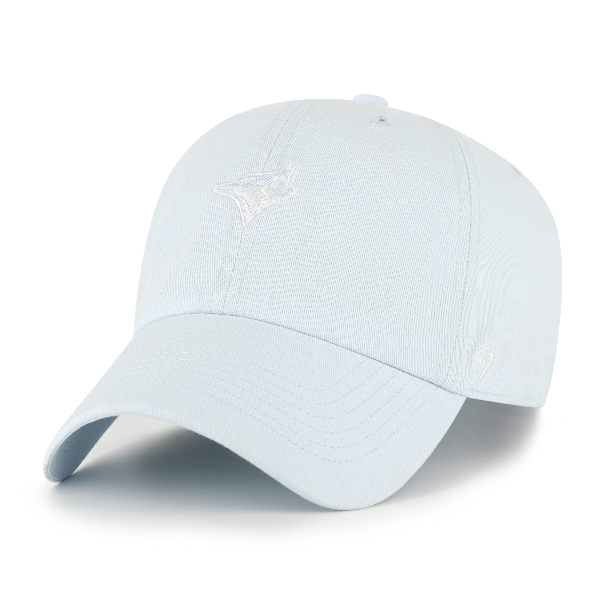 Toronto Blue Jays MLB 47 Brand Women's Light Blue Gelato Base Runner Ballpark Clean Up Adjustable Hat