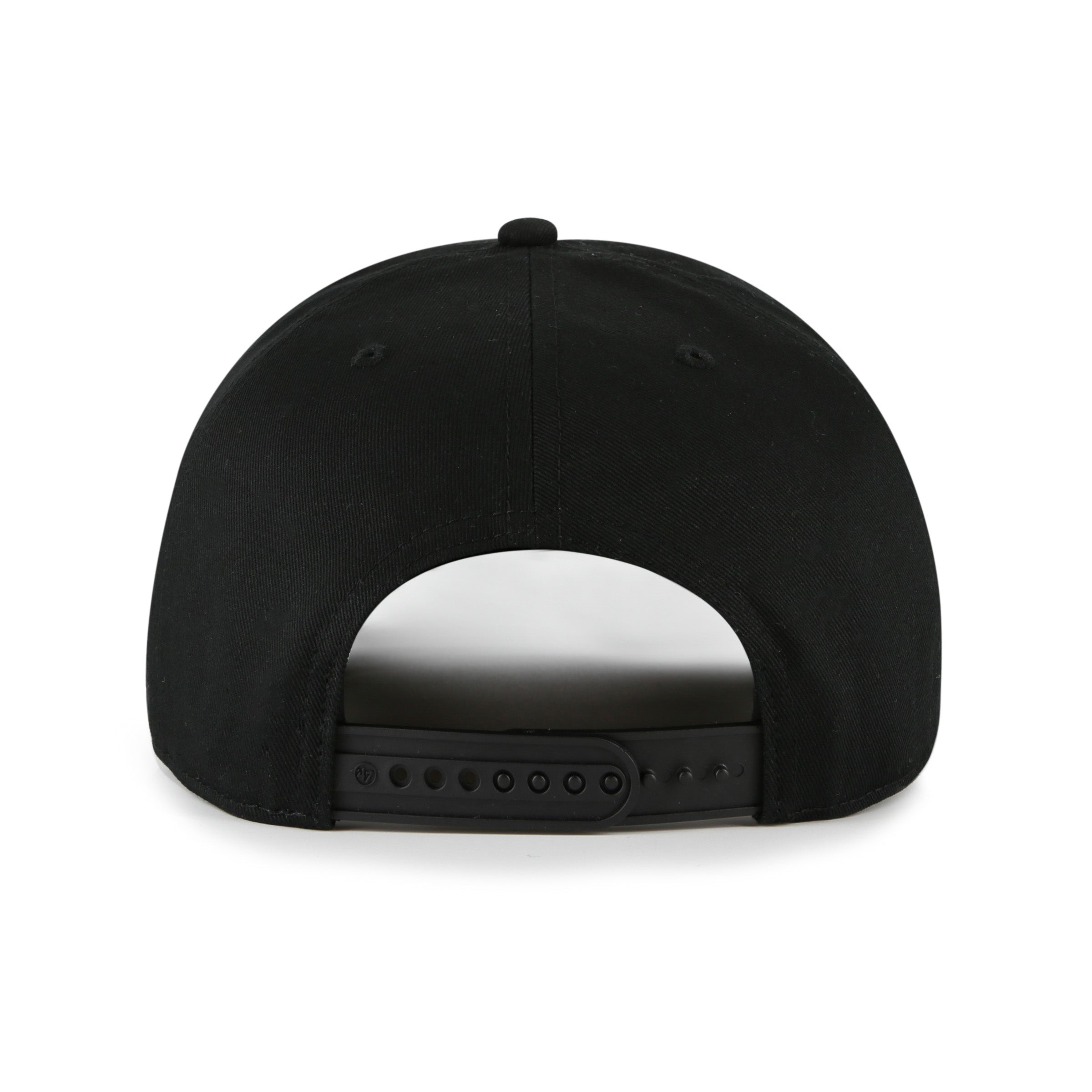 Casquette ajustable à bouton-pression '47 Brand Break Wood Hitch noire pour homme des Canadiens de Montréal