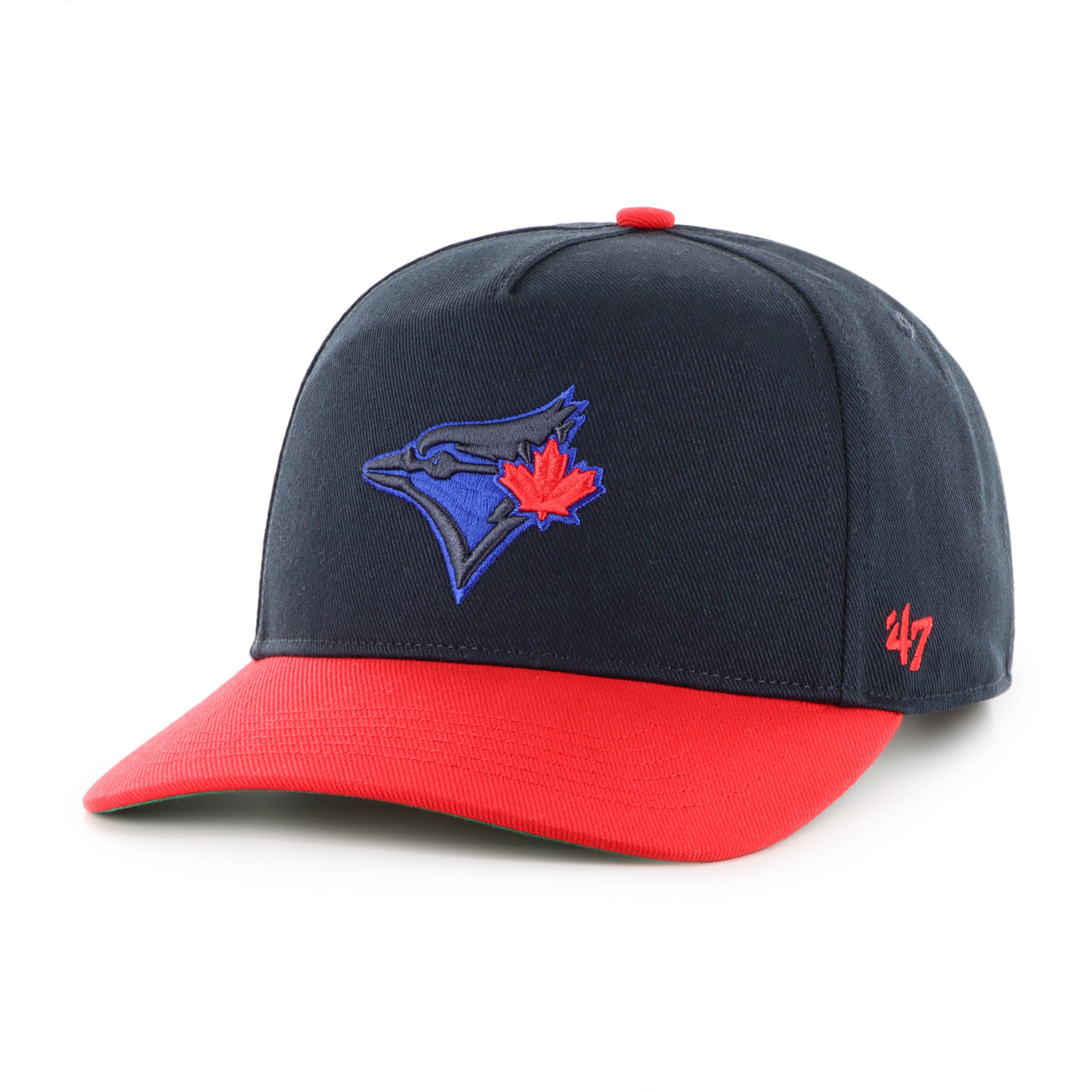Toronto Blue Jays MLB 47 Brand Men's Black/Red Golden Age City Connect Hitch Adjustable Hat