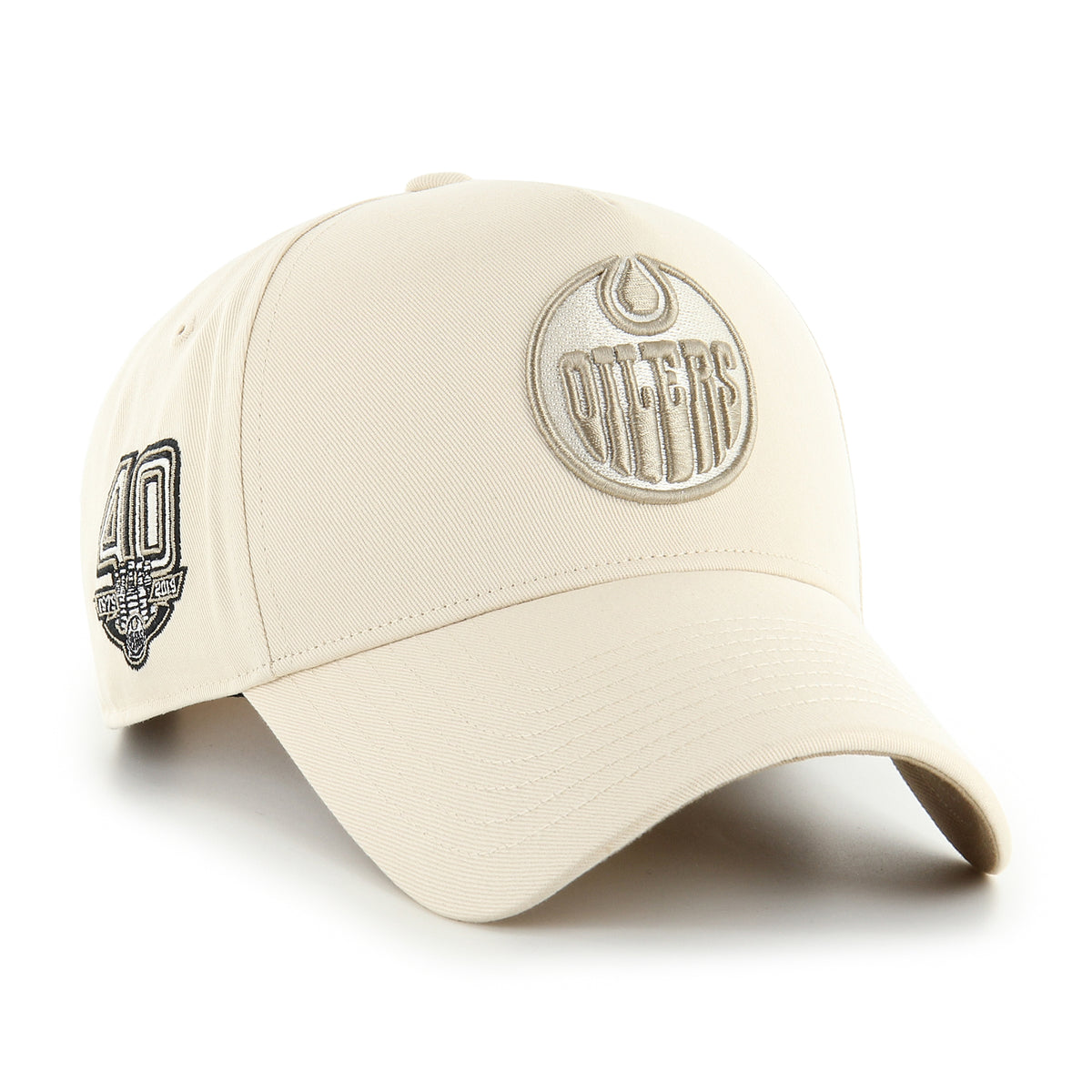 Edmonton Oilers NHL 47 Brand Men's Creme de la Creme MVP Sure Shot Snapback