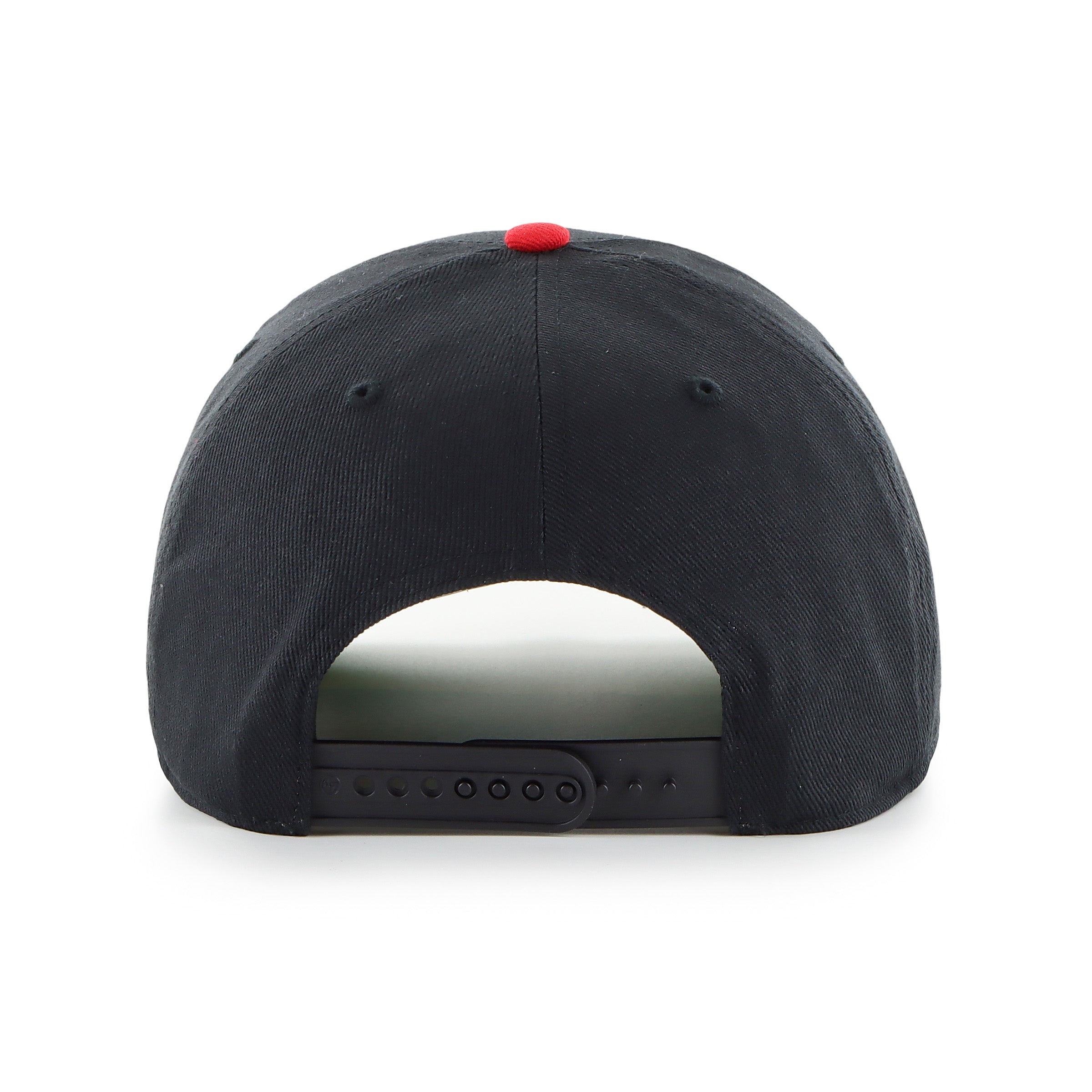 Toronto Blue Jays MLB 47 Brand Men's Black Red Golden Age Hitch Adjustable Hat