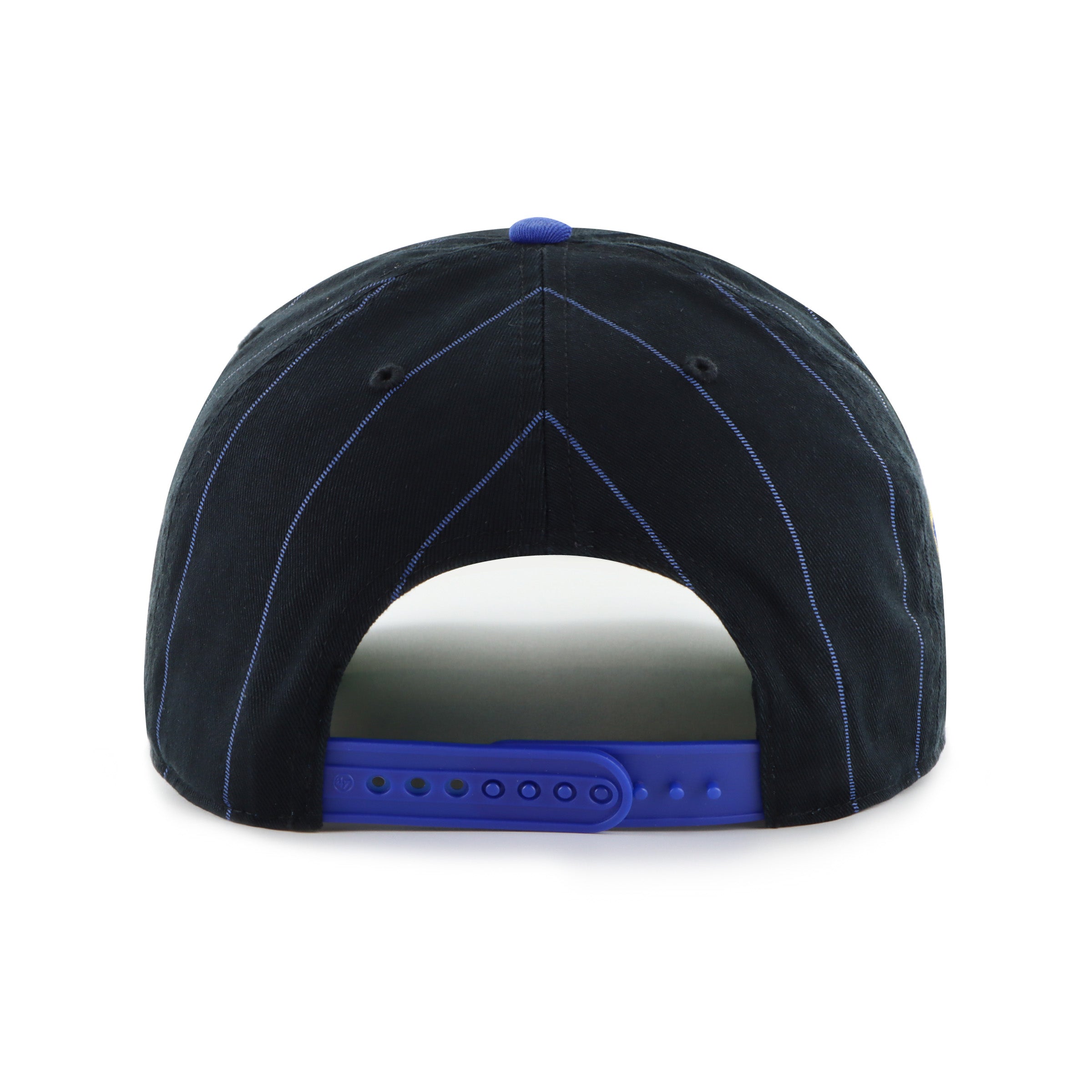 Toronto Blue Jays MLB 47 Brand Men's Navy / Royal Pinstripe Hitch Adjustable Hat
