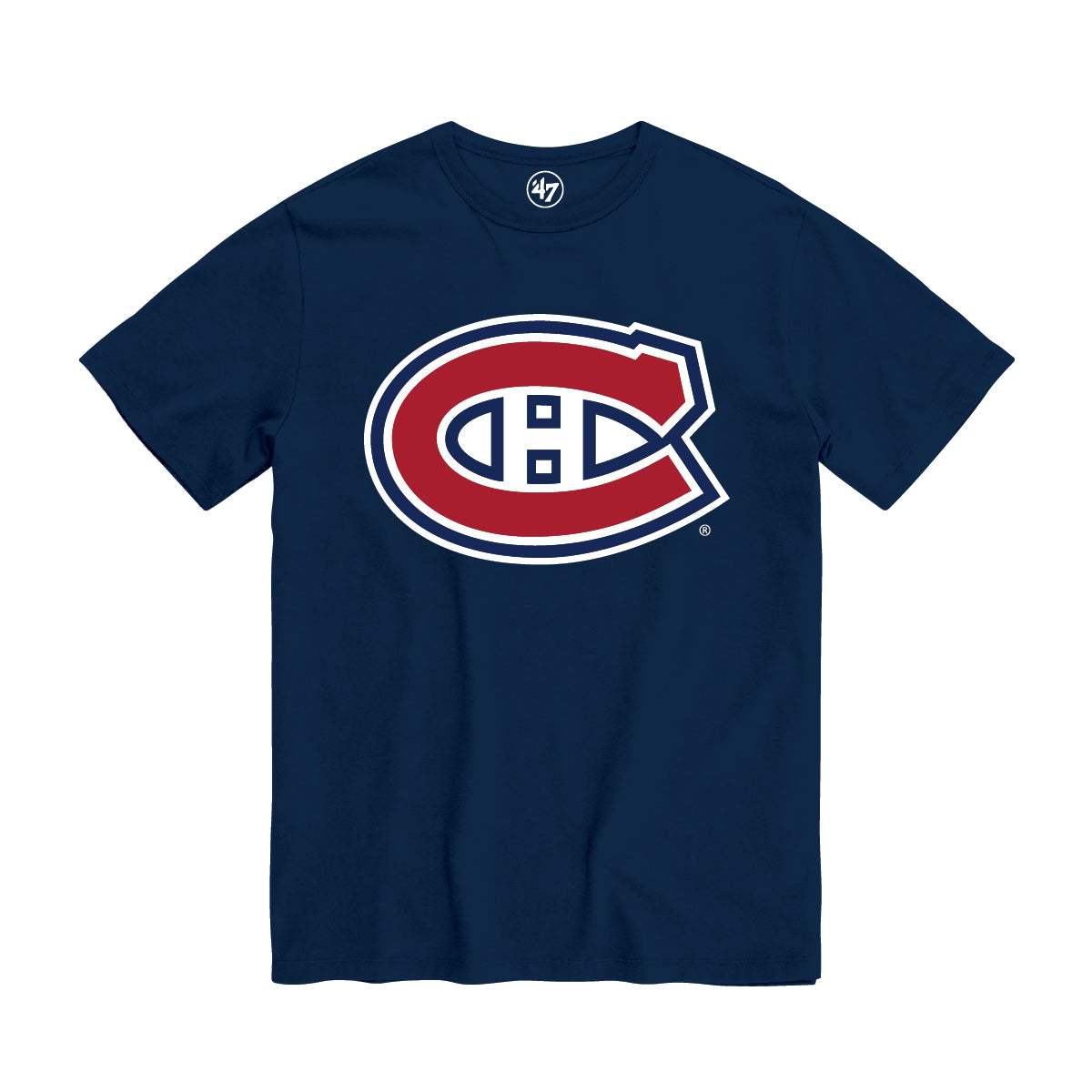 Montreal Canadiens NHL 47 Brand Youth Navy Fan T-Shirt