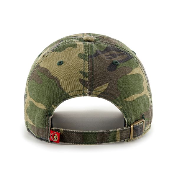 Ottawa Senators NHL 47 Brand Men's Camo Clean up Adjustable Hat